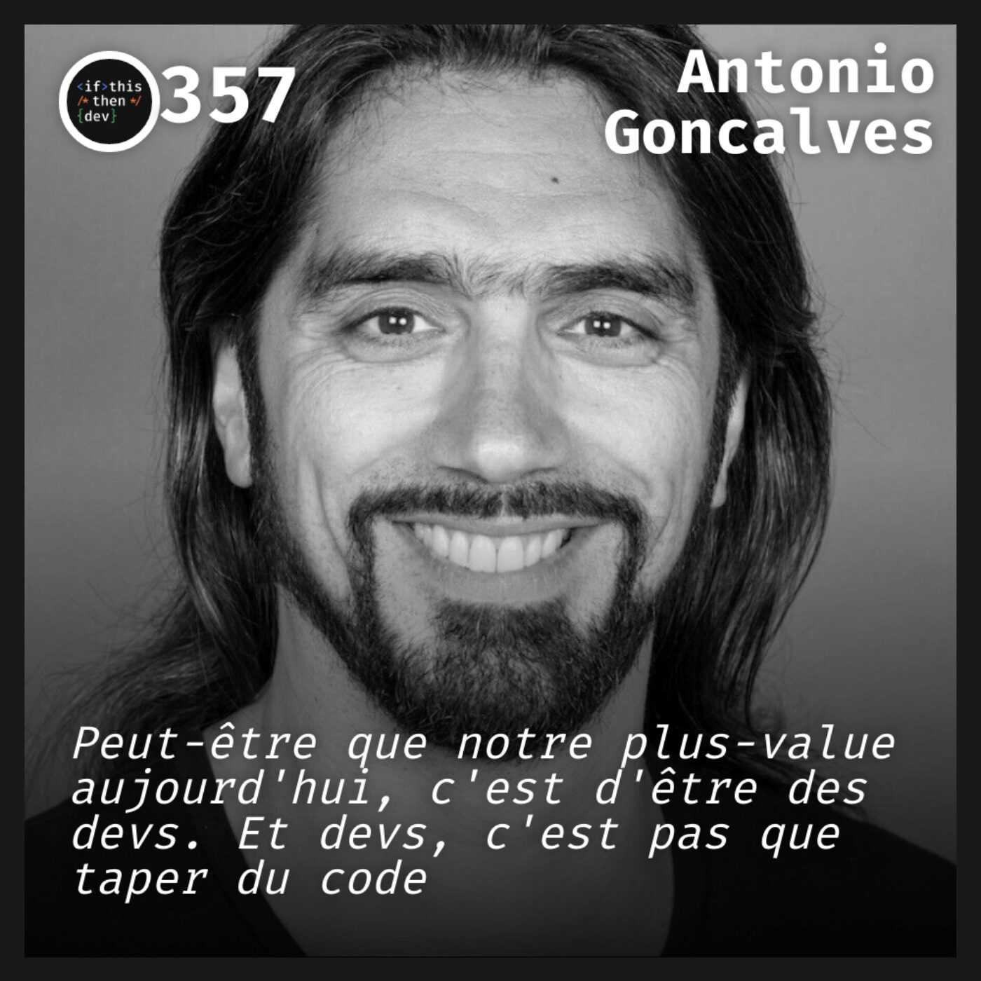episode cover #357.src - Azure et IA: Dans l'ouragan des modèles, où est la vraie valeur du dev ? avec Antonio Goncalves
