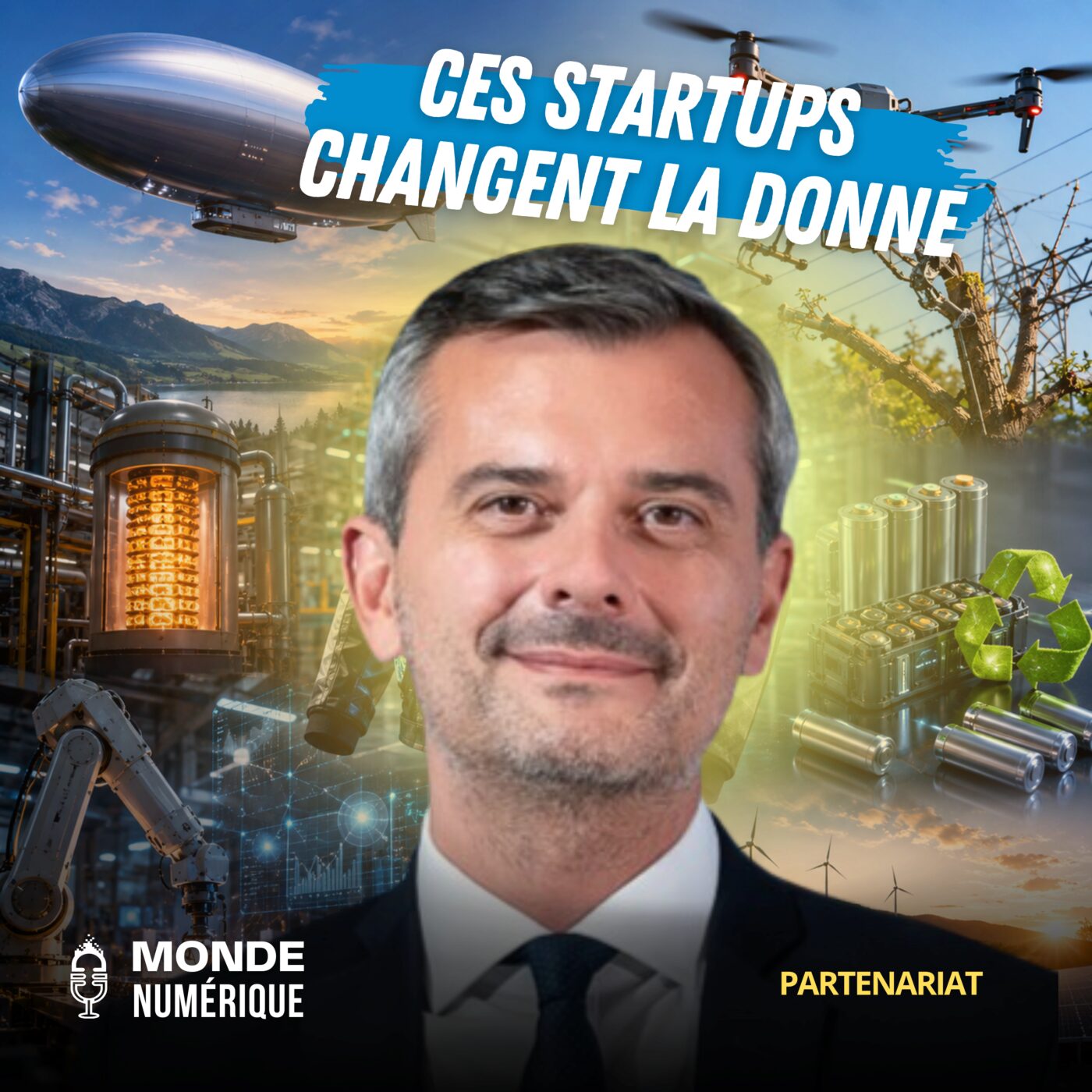 🎤 Six startups qui accélèrent la transition énergétique (Julien Villeret, EDF) Episode cover