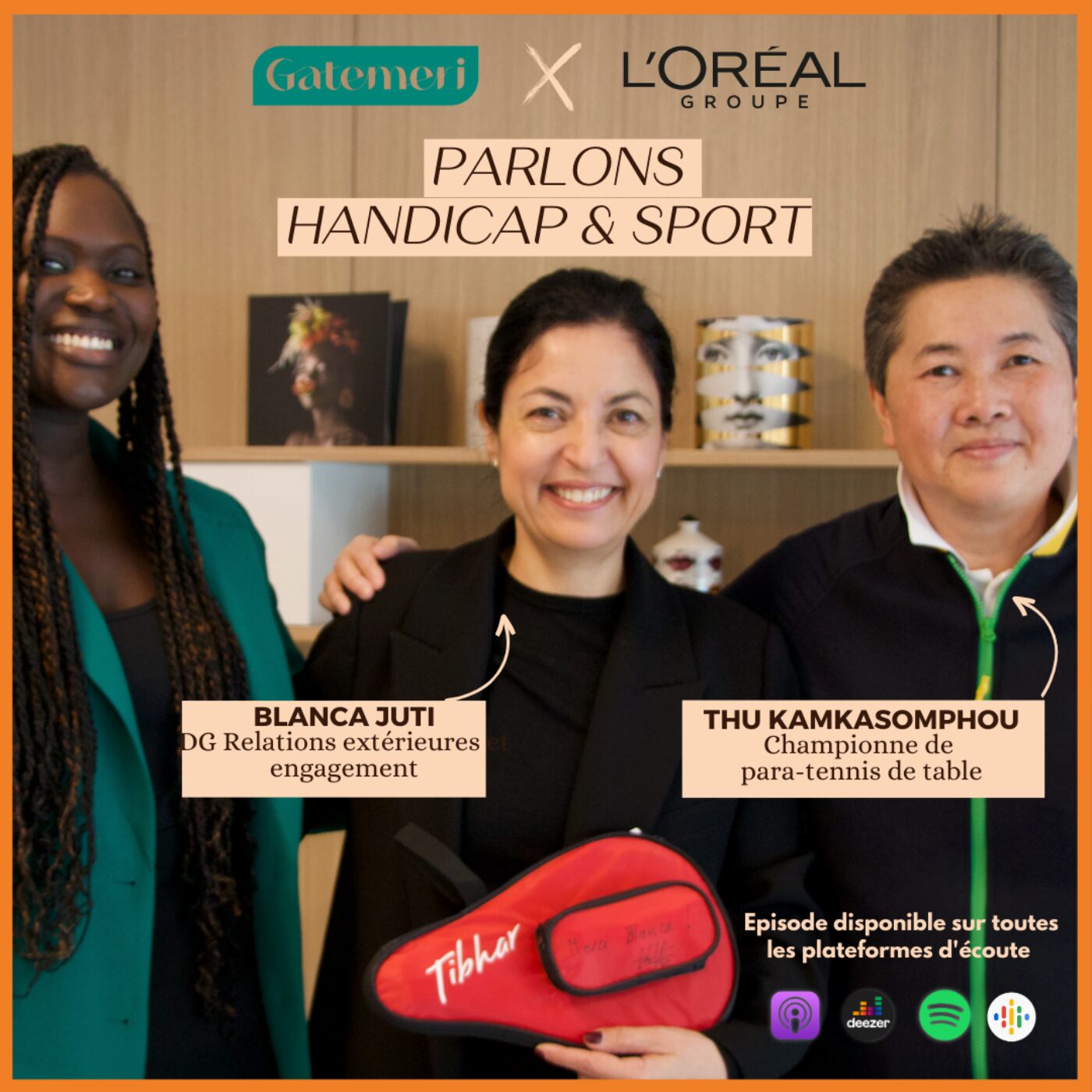 {Hors Serie : Gatemeri x L'Oréal Groupe } - Parlons Sport & Handicap avec Thu Kamkasomphou et Blanca Juti