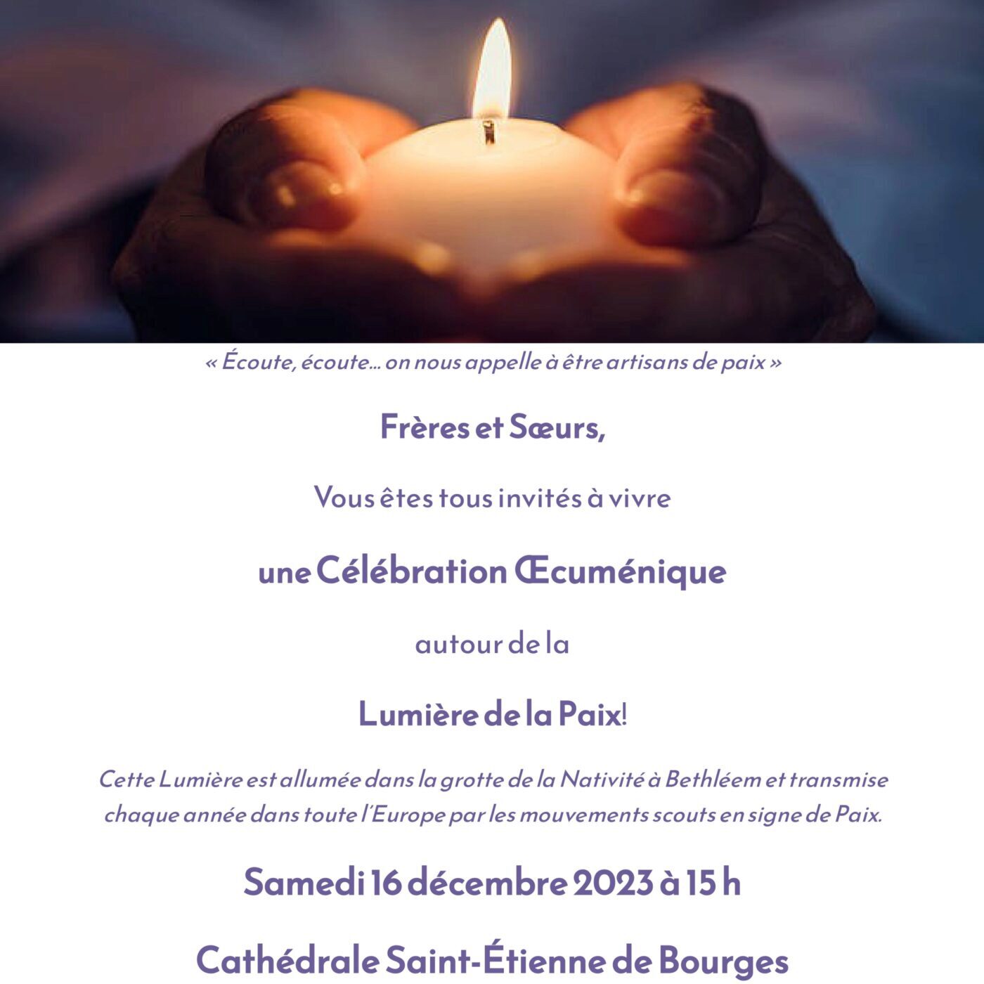 Le mot des prêtres & diacres