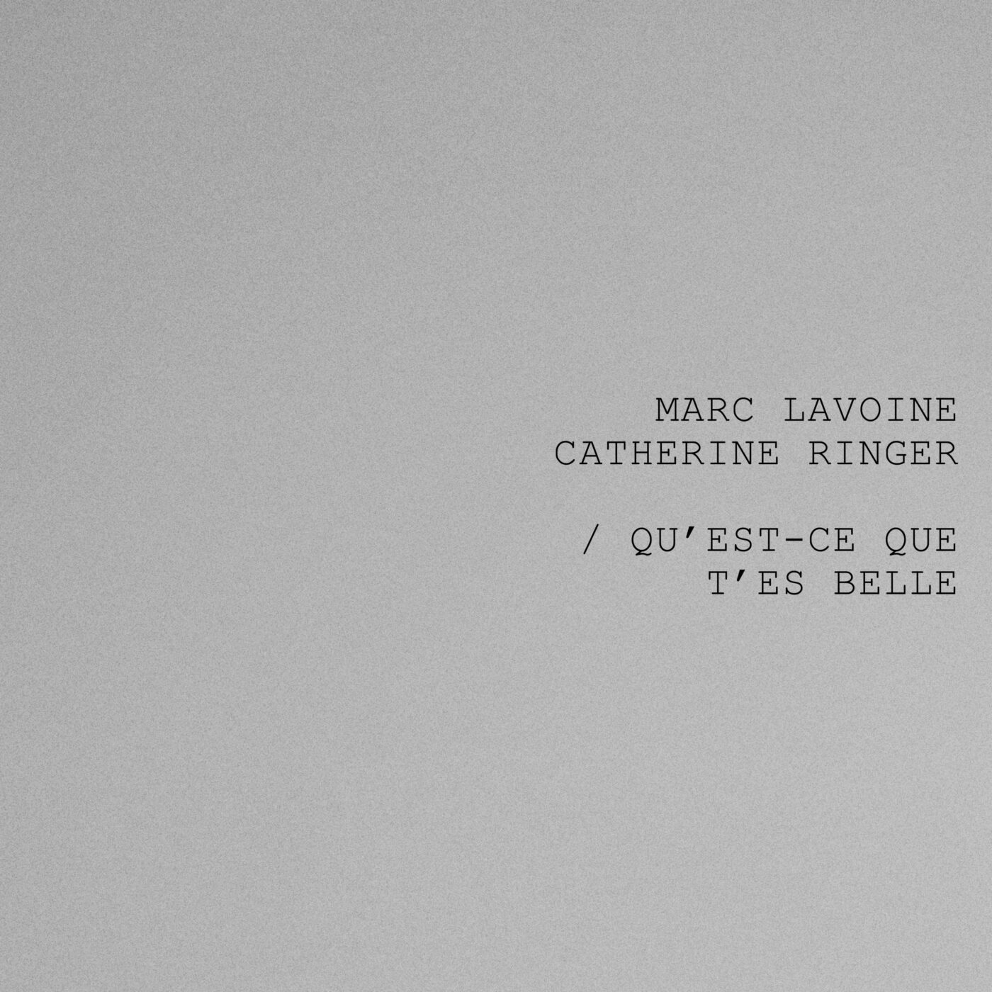 Music On Air - 29/10/2024 - Marc Lavoine "QU'EST CE QUE T'ES BELLE" episode artwork