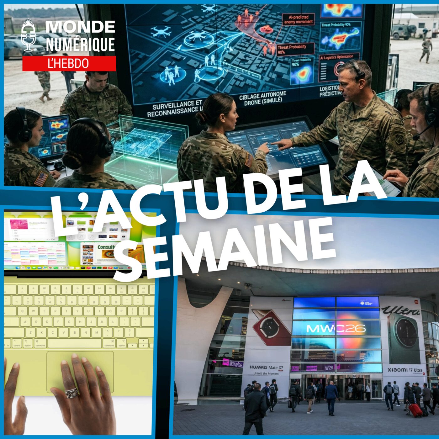 📆 L’HEBDO 07/03 - L’IA dans la guerre : entre défense, éthique et business