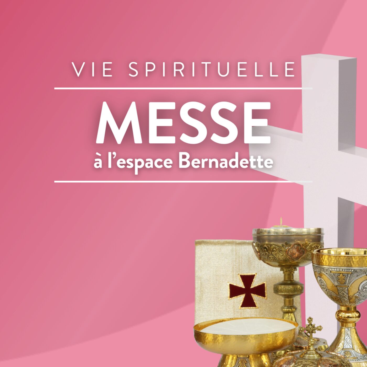 Messe au sanctuaire Sainte-Bernadette