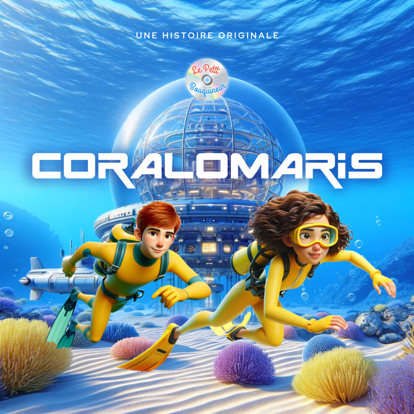 Coralomaris - Épisode 2/10 - La bulle des profondeurs|Histoire pour enfant