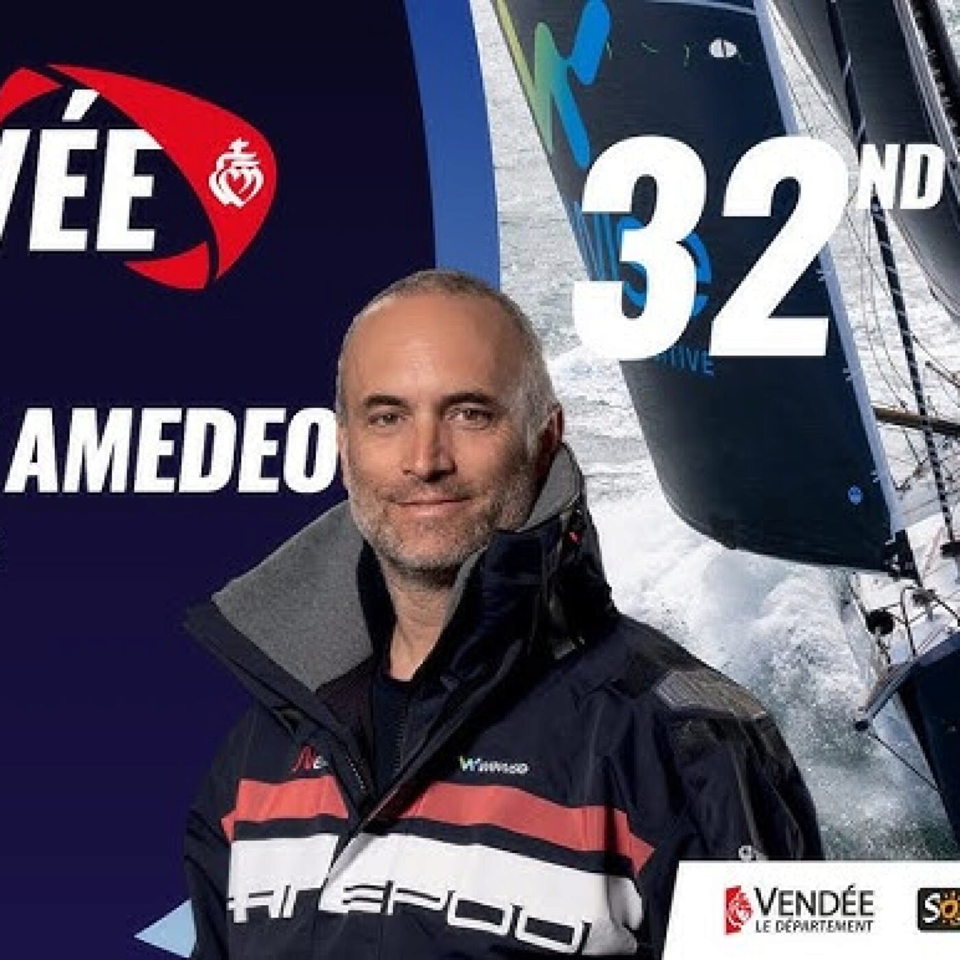 Fabrice Amédéo (32e du Vendée Globe) : "J'ai vécu une épreuve mentale terrible" episode artwork