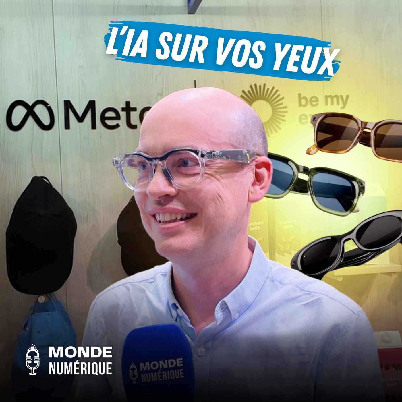 🎤 Lunettes connectées : la vision de Meta (Matthew Sanders, Meta) Episode cover