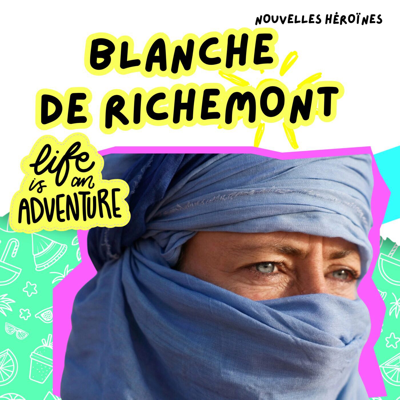 155. Blanche de Richemont, la fille amoureuse du désert et seule femme parmi les Touaregs à traverser le Sahara avec une caravane du sel