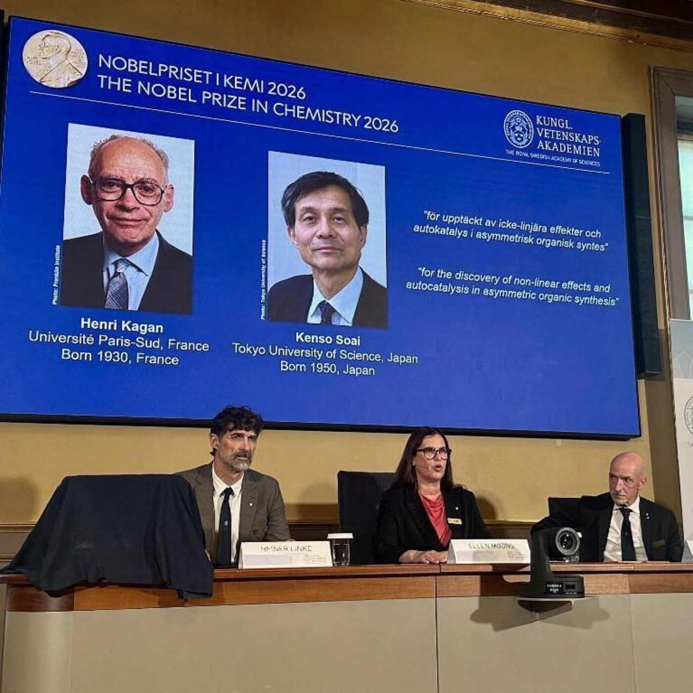 Le Nobel de chimie, la catastrophe au Népal et la radiothérapie