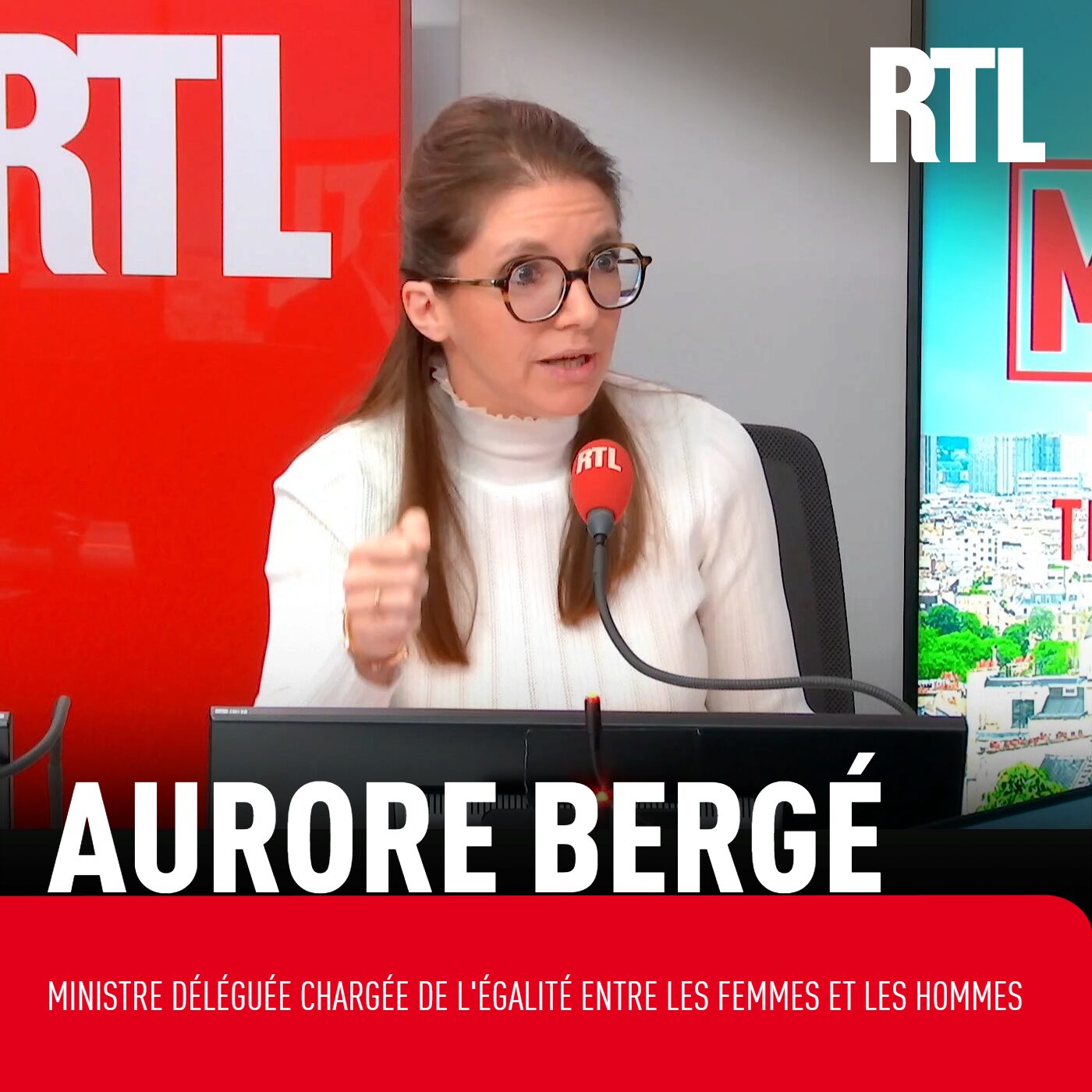 Aurore Bergé juge "extrêmement vulgaire" la chanson de Patrick Sébastien visant Delphine Ernotte, la patronne de France Télévisions "a raison de porter plainte" episode artwork
