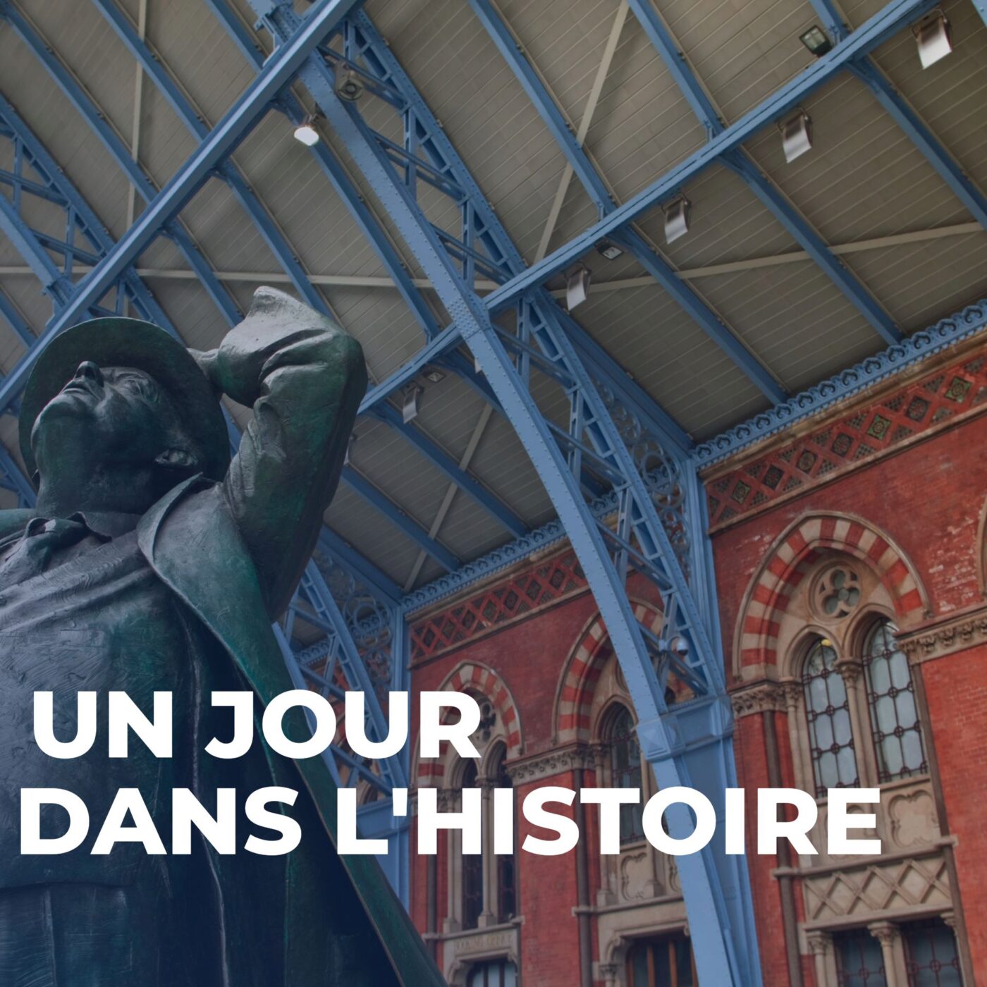 La gare de St Pancras à Londres