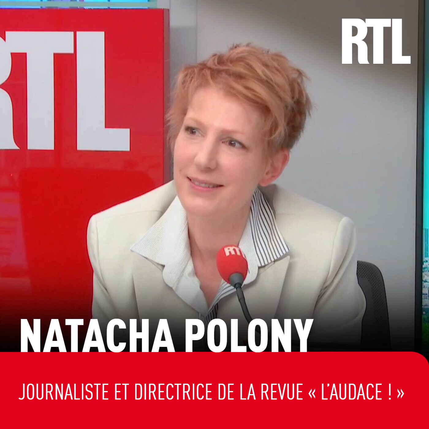 Natacha Polony dit vouloir "rassembler ceux qui ne sont pas représentés" en se lançant en politique avant la présidentielle de 2027