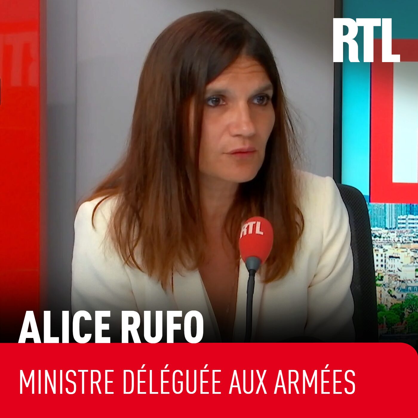 "Dans quelques années, il peut y avoir un test" : sur RTL, la ministre déléguée aux Armées évoque "un scénario" aux frontières de l'Europe "pour nous déstabiliser de la part de la Russie"
