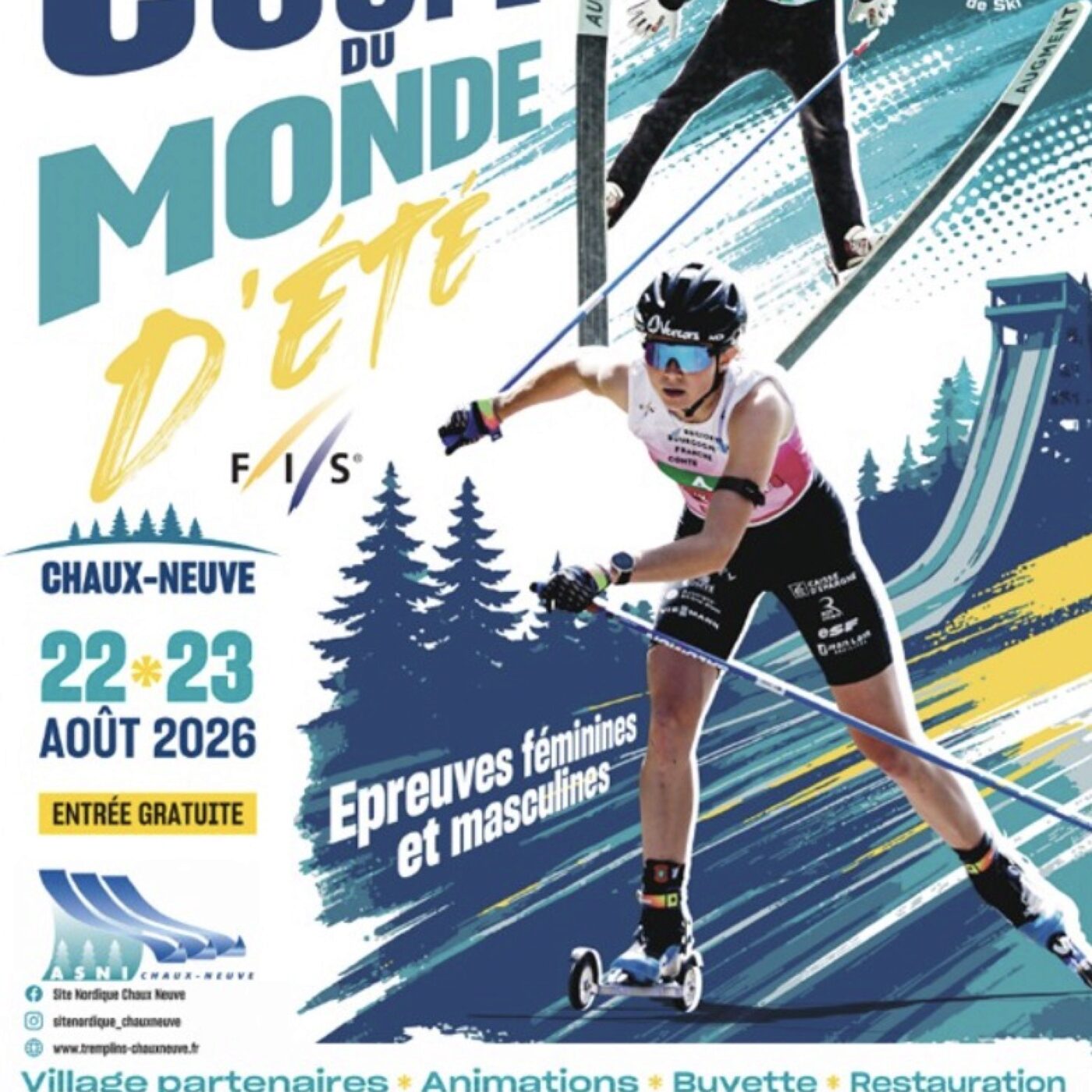 Chaux-Neuve accueille l'élite mondiale du combiné nordique du 21 au 23 août episode artwork