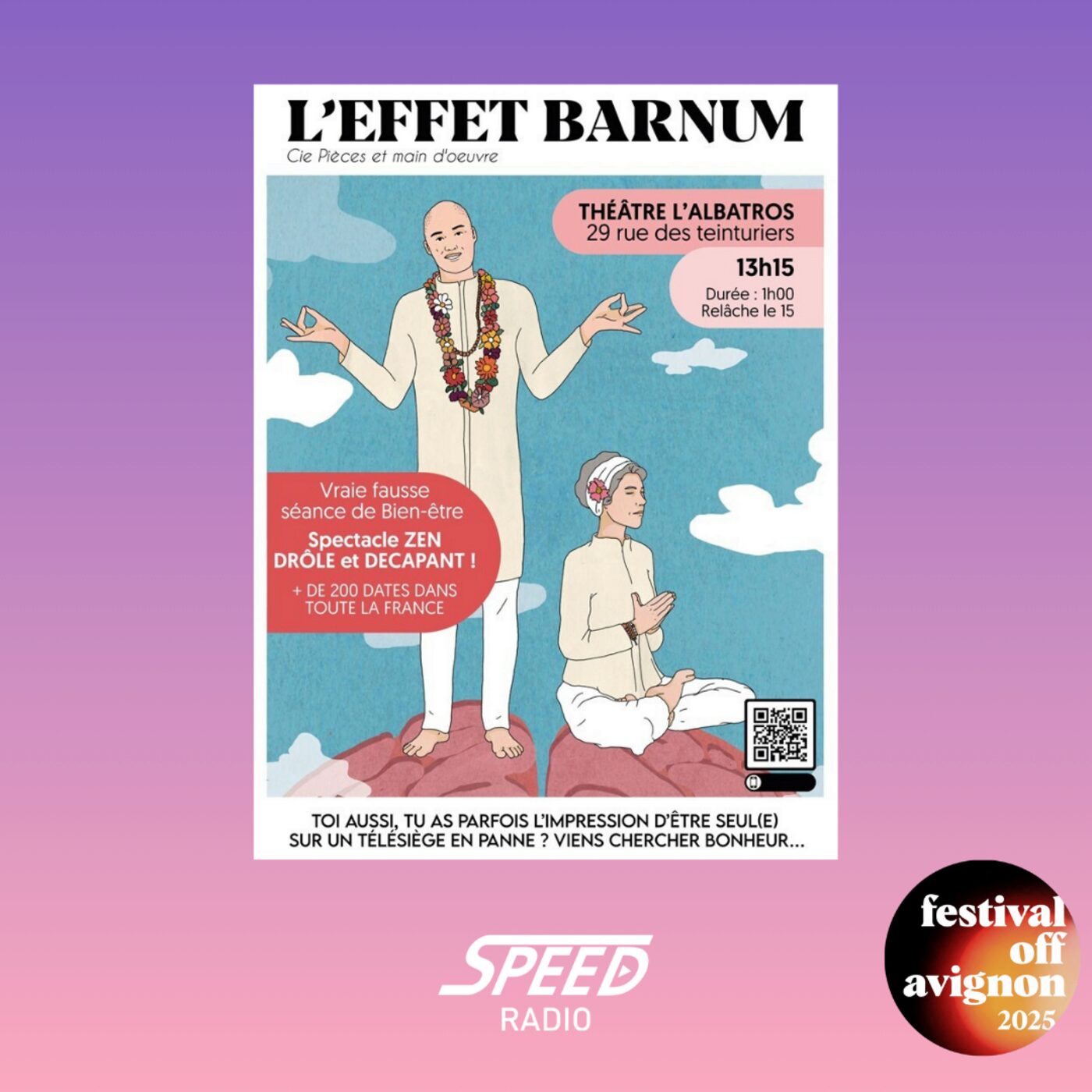 Interview du spectacle L'effet Barnum - Festival OFF Avignon 2025 Interview du spectacle L'effet Barnum - Festival OFF Avignon 2025