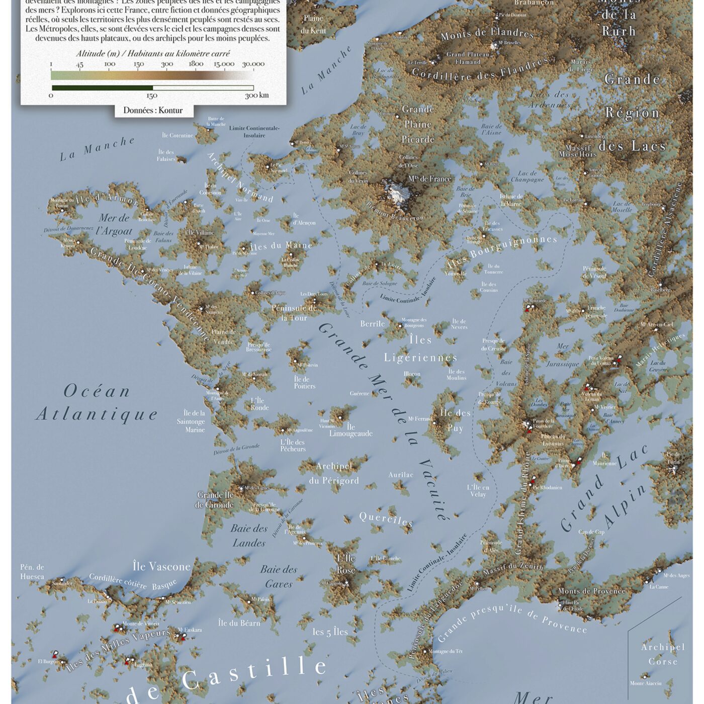 Ile de la Maurienne, volcans du Léman, il crée une carte imaginaire episode artwork
