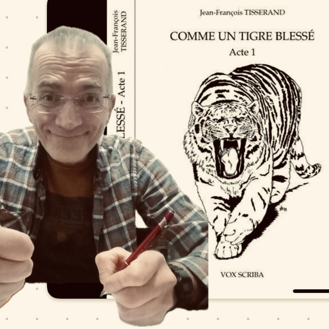 Jean-François Tisserand : ses douleurs deviennent des romans