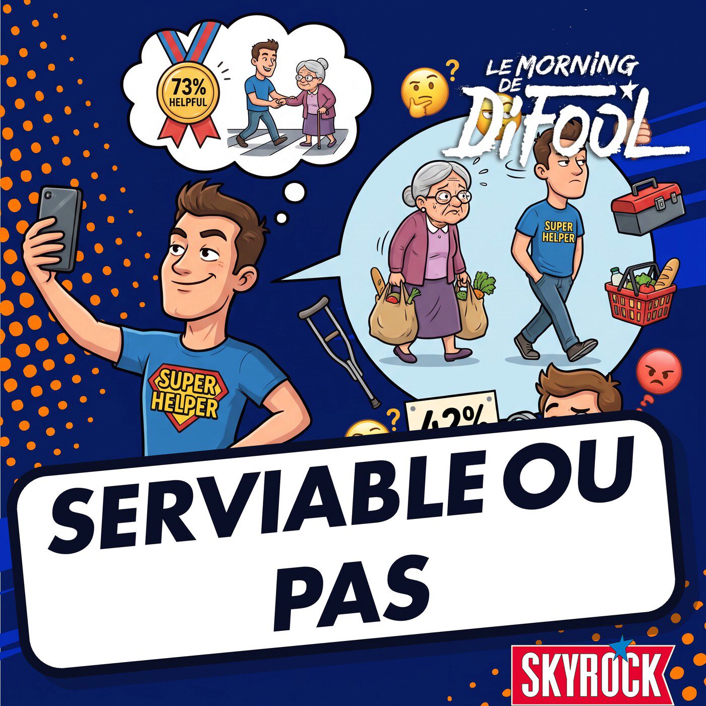 73% des Français se disent serviables mais seulement 42% le voient chez les autres episode artwork