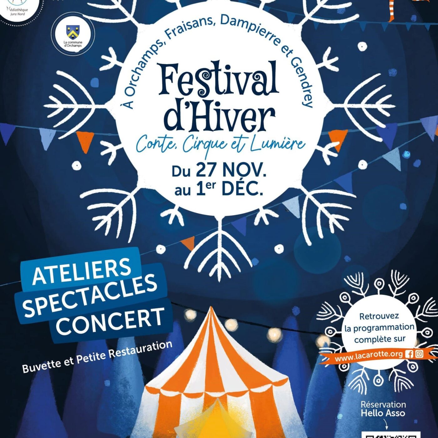 Le festival d'hiver « Conte, cirque et lumière » dans le nord Jura episode artwork