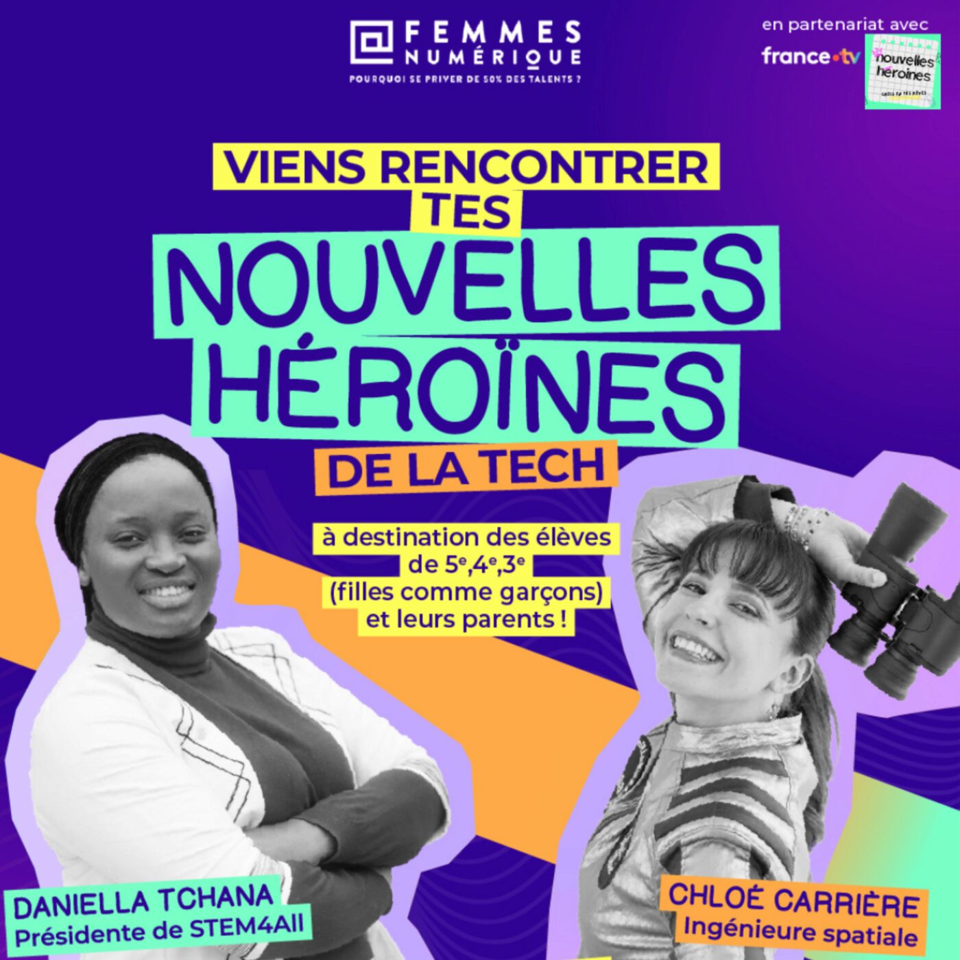 📣 Le podcast en live sur scène le 18 mars 2026 avec deux incroyables scientifiques