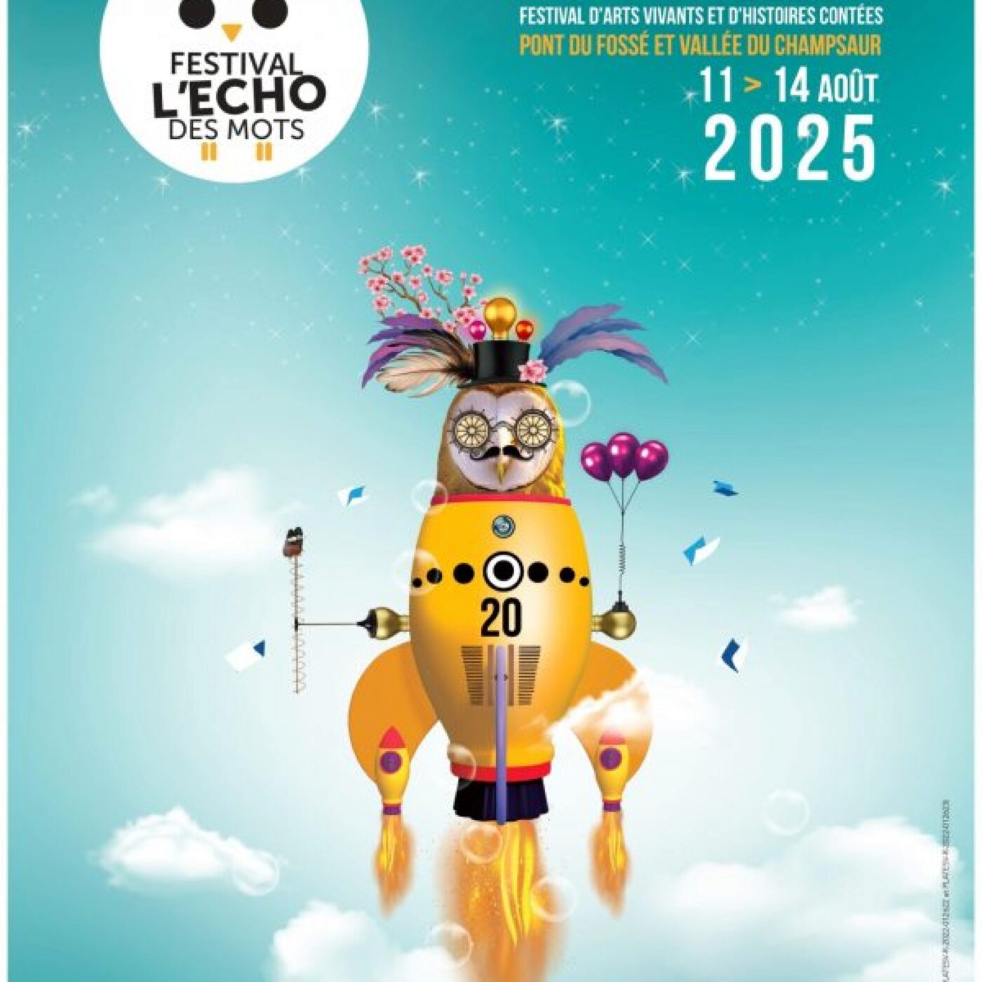 20e edition du festival  l'echo des mots du 11 au 14 août 2025 episode artwork