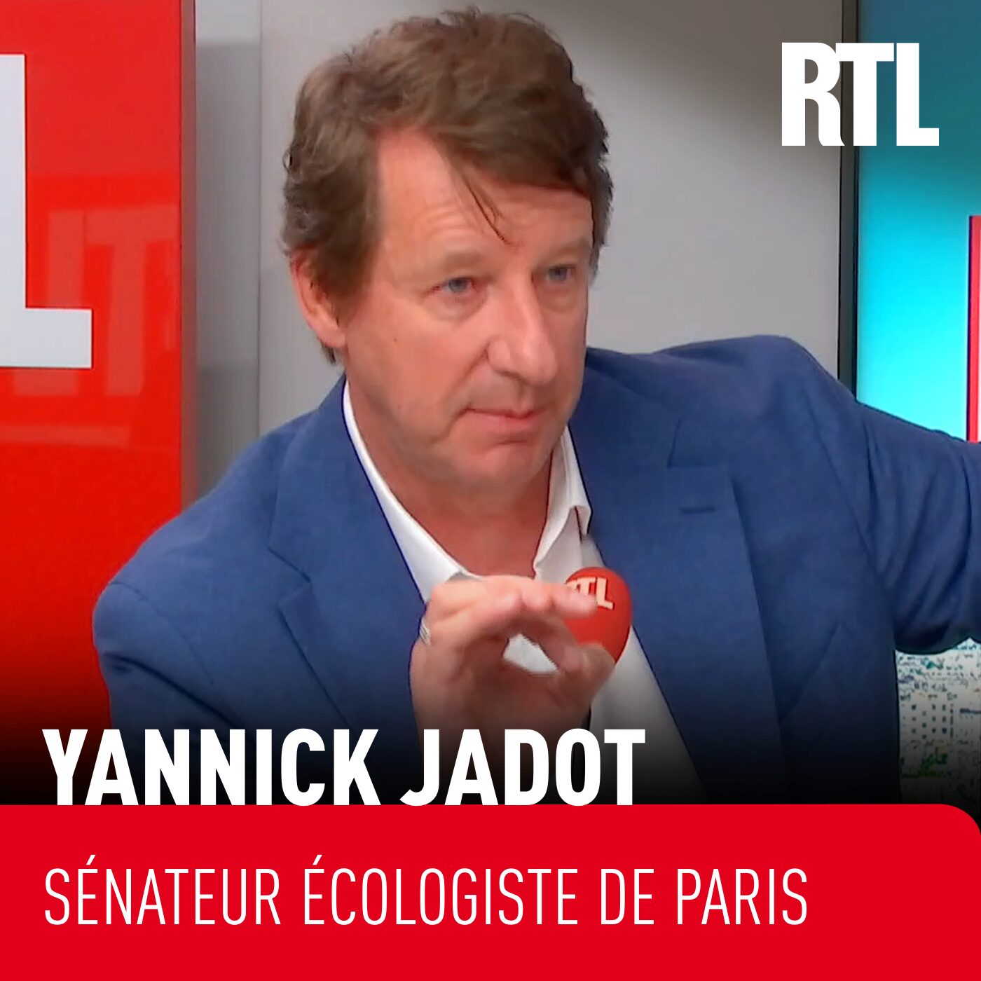 Yannick Jadot dit sa colère après la réintroduction de pesticides par le Sénat "contre tous les avis scientifiques"