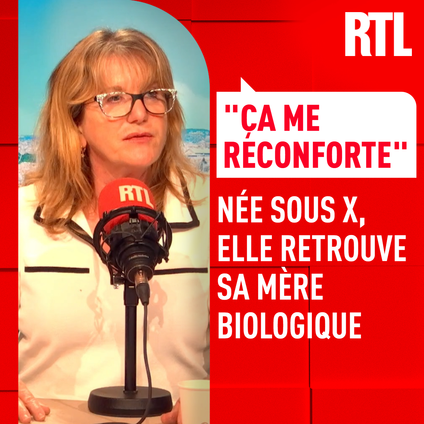 Isabelle, née sous X, a retrouvé sa famille biologique grâce à l'aide de son fils