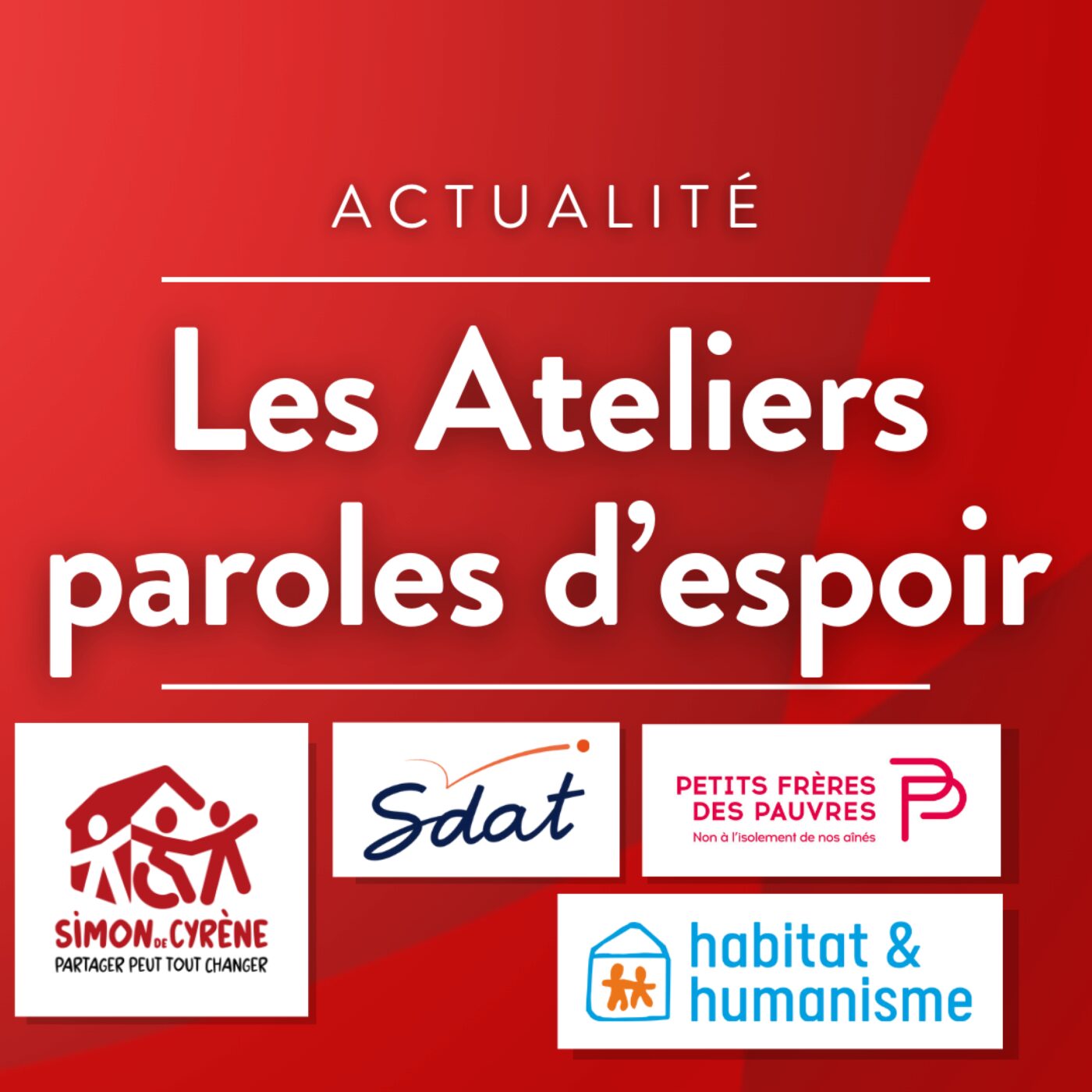 Les ateliers Paroles d\'espoir