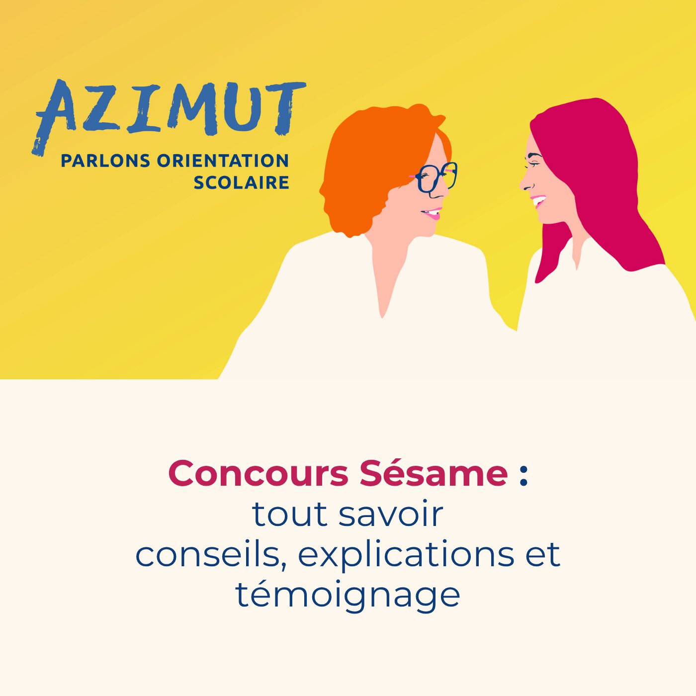 episode cover Concours Sésame : tout savoir - conseils, explications et témoignage