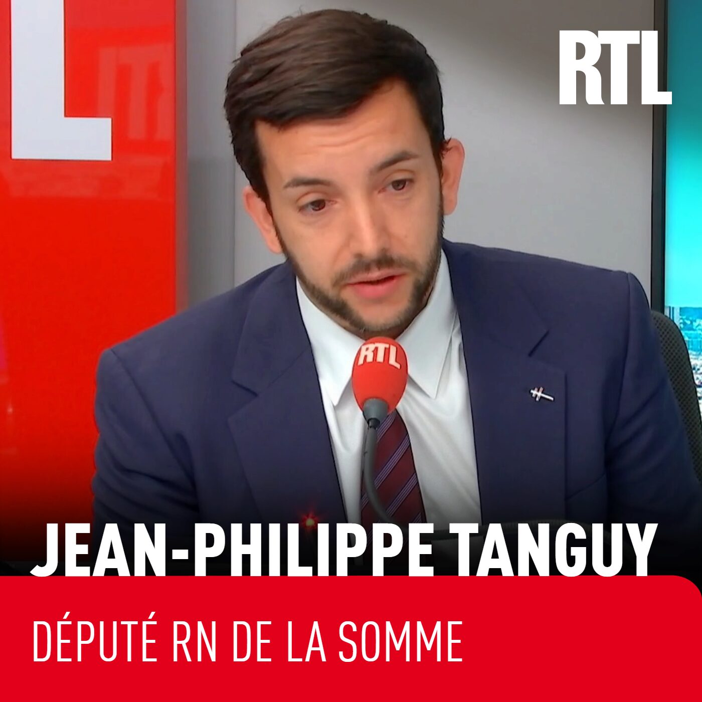 Sur RTL, Jean-Philippe Tanguy dénonce une décision "pathétique", au lendemain des poursuites engagées par Renaissance contre le RN et Marine Le Pen.