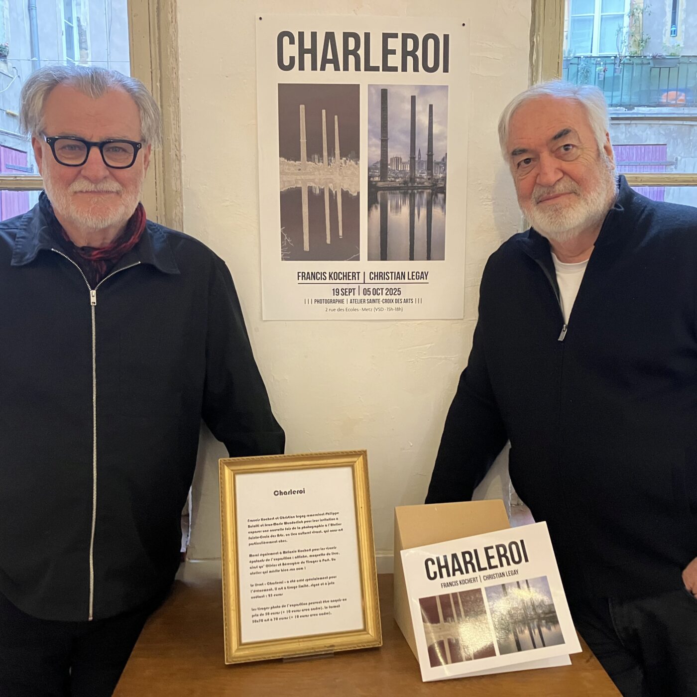 Photo : Charleroi est à Metz avec Christian Legay et Francis Kochert episode artwork