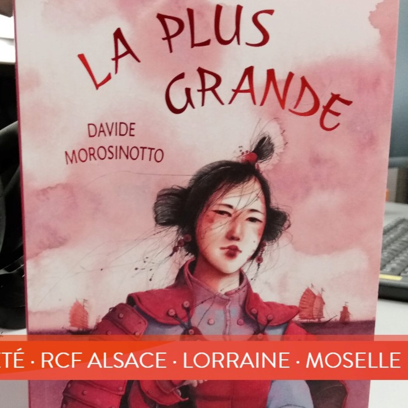 "La plus grande" de Davide Morosinotto (Éd. École des loisirs) episode artwork