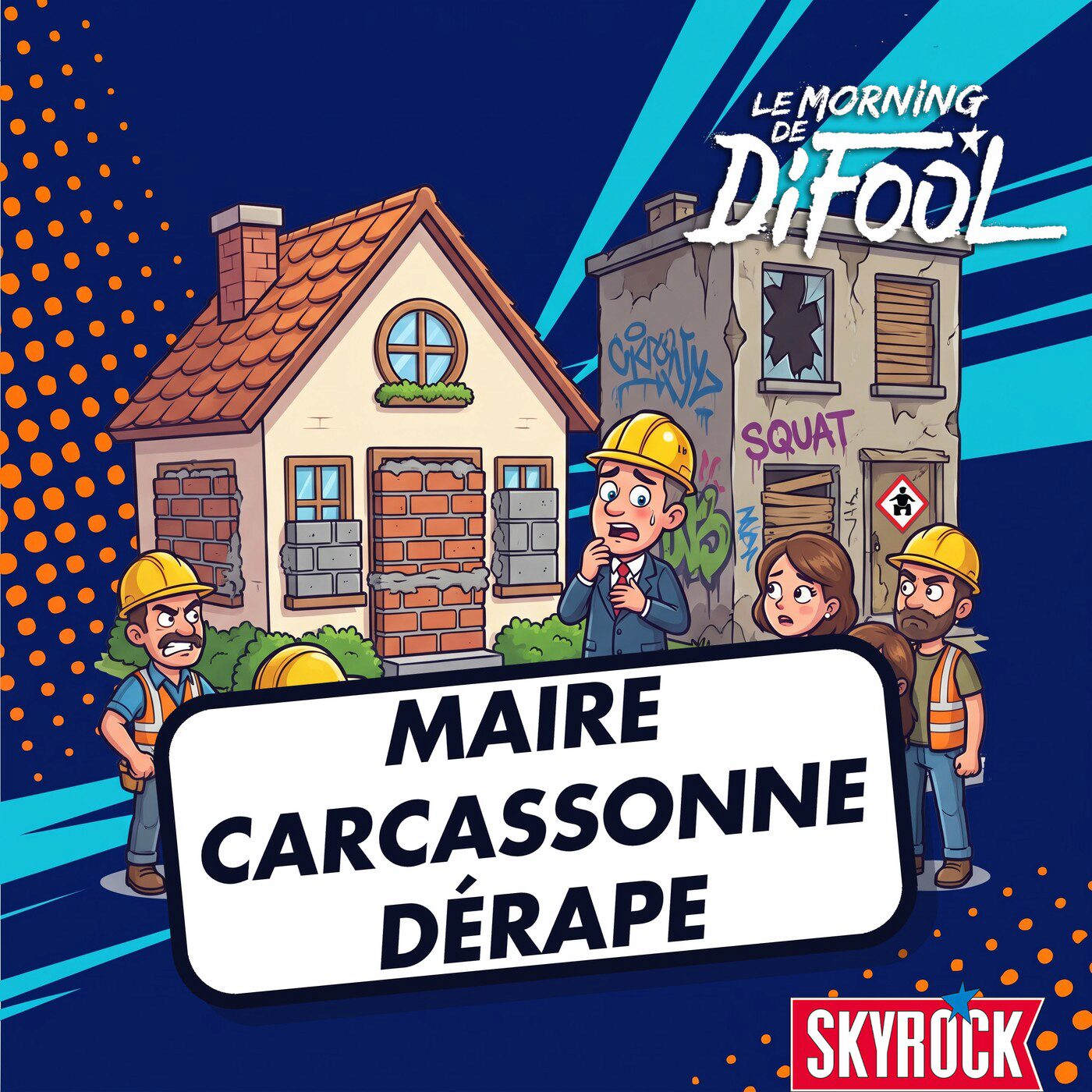 Le Maire fait murer la mauvaise maison (squat)