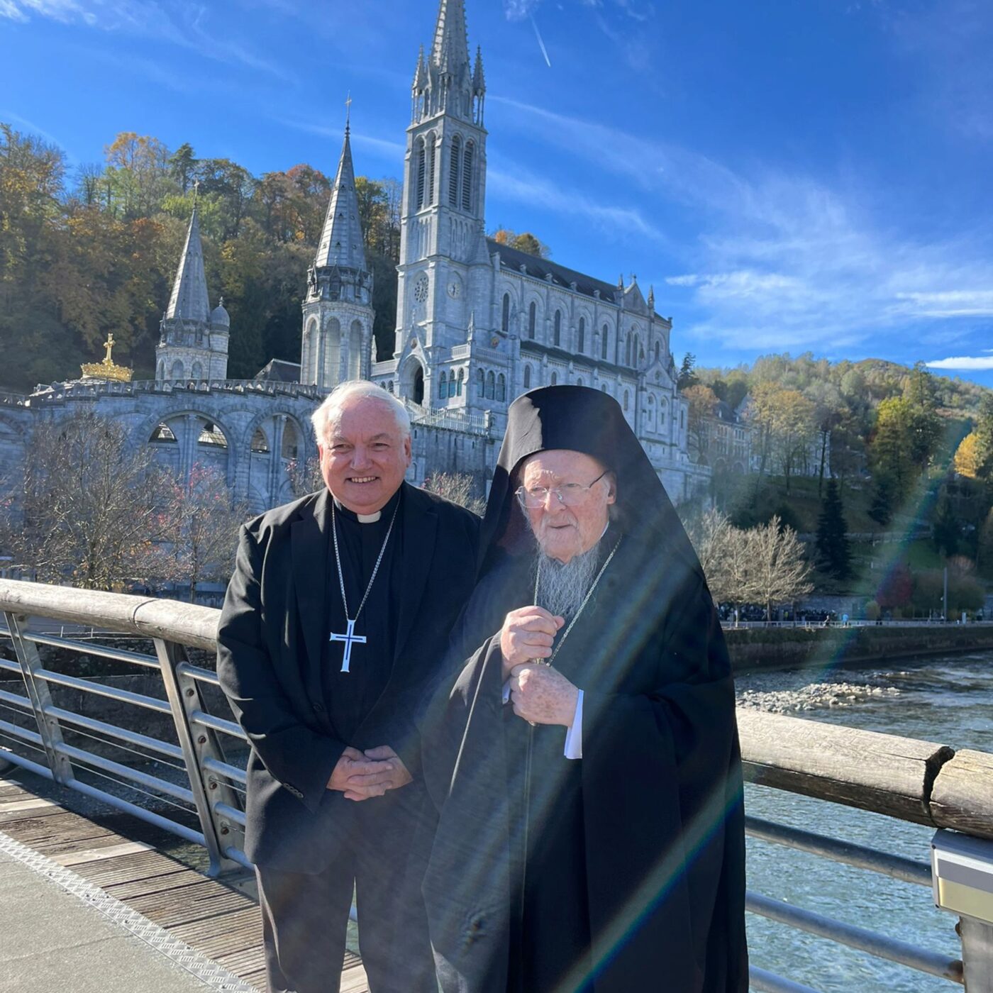 Les évêques de France reçoivent le Patriarche Bartholomée à Lourdes