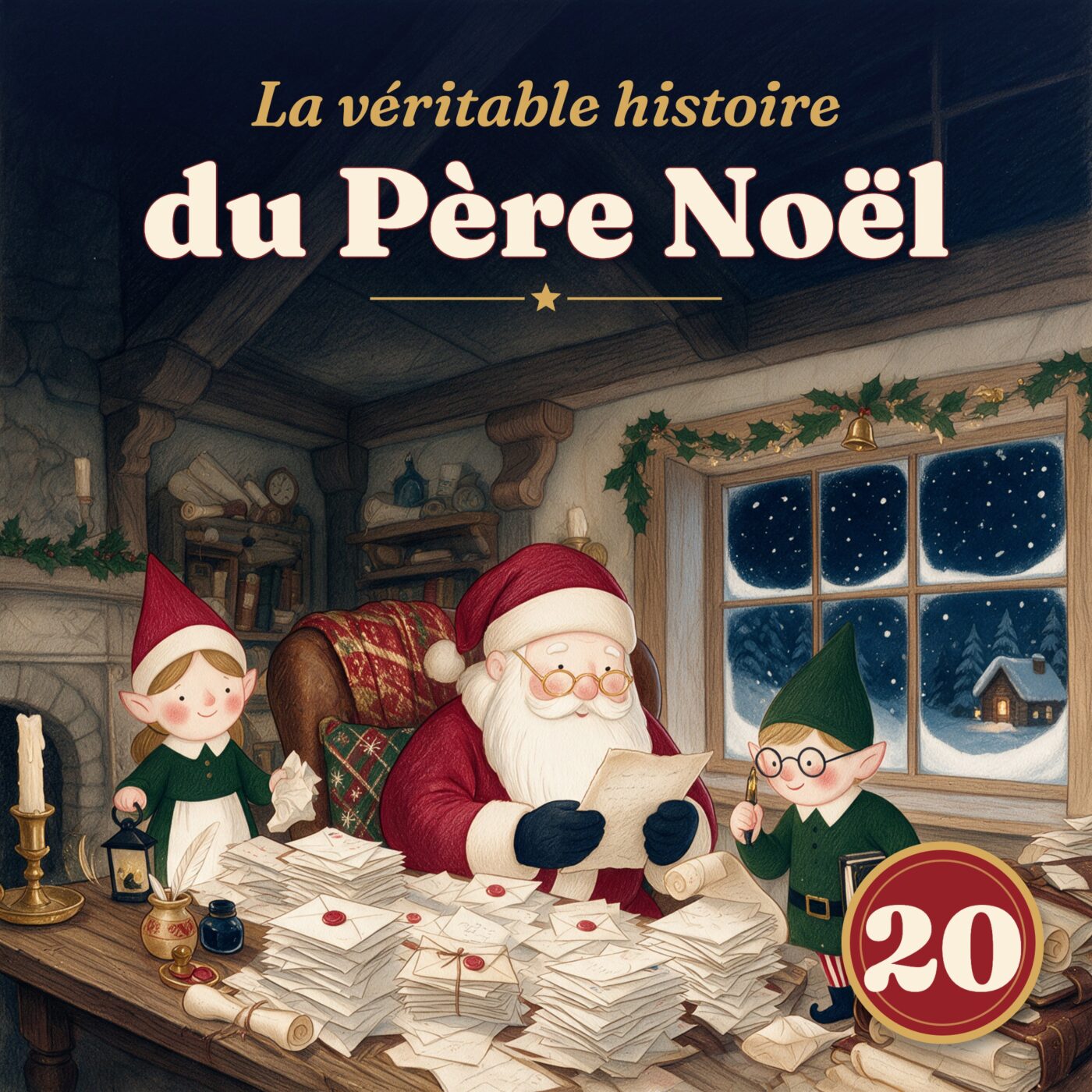 Couverture de 20 Décembre : L'histoire vraie du Père Noël !
