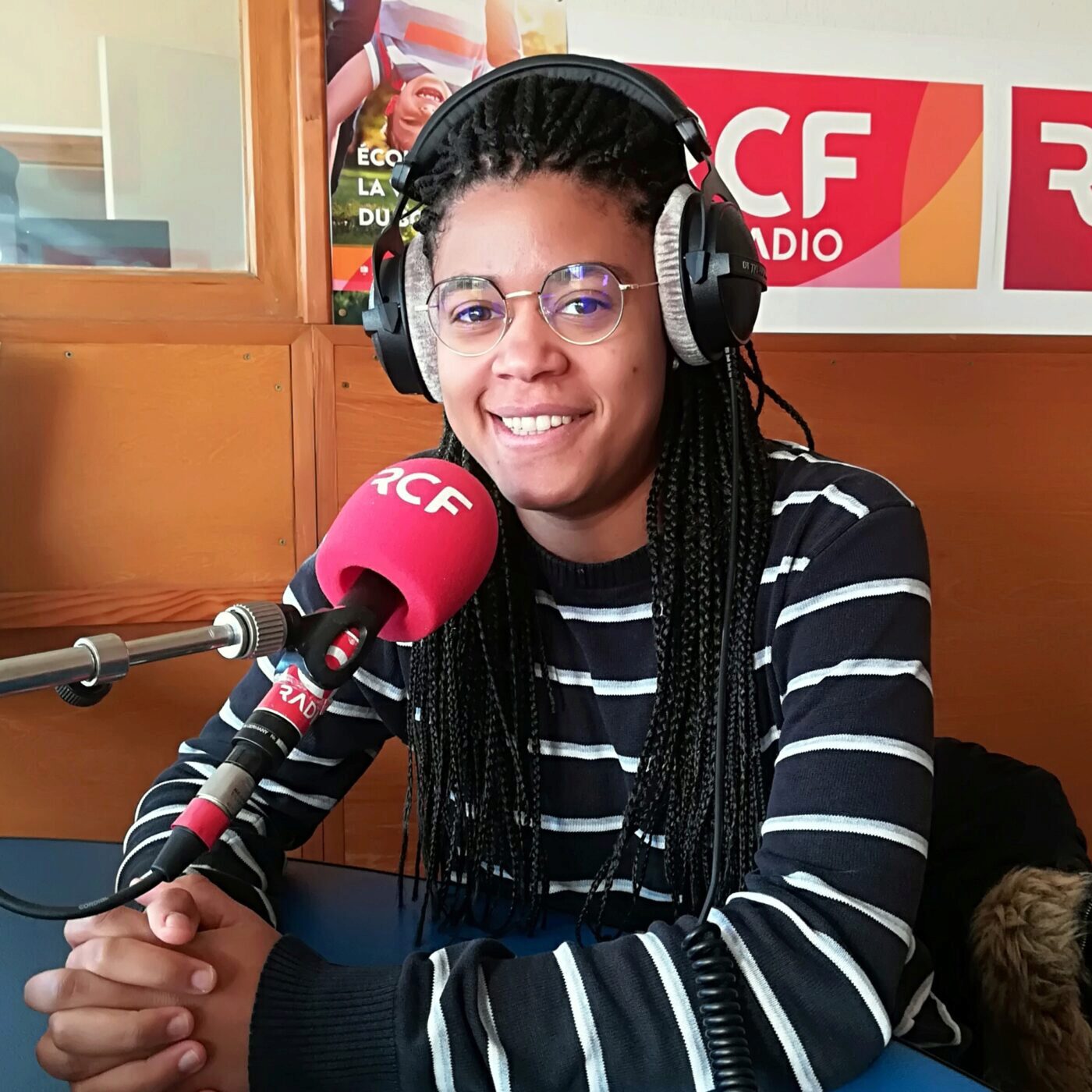 Solene Anson, jeune femme journaliste sportive episode artwork