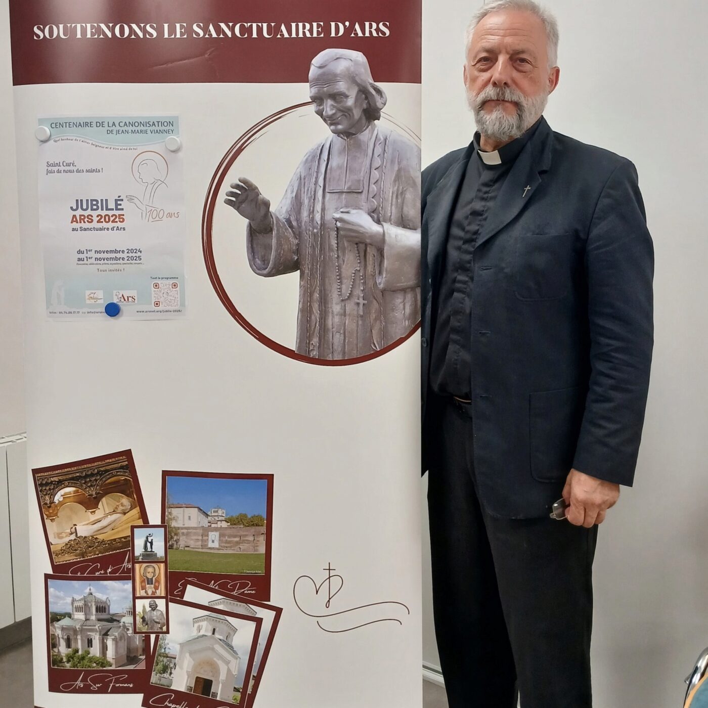 Fin de mission à Ars pour le père Rémi Griveaux, curé recteur du sanctuaire episode artwork