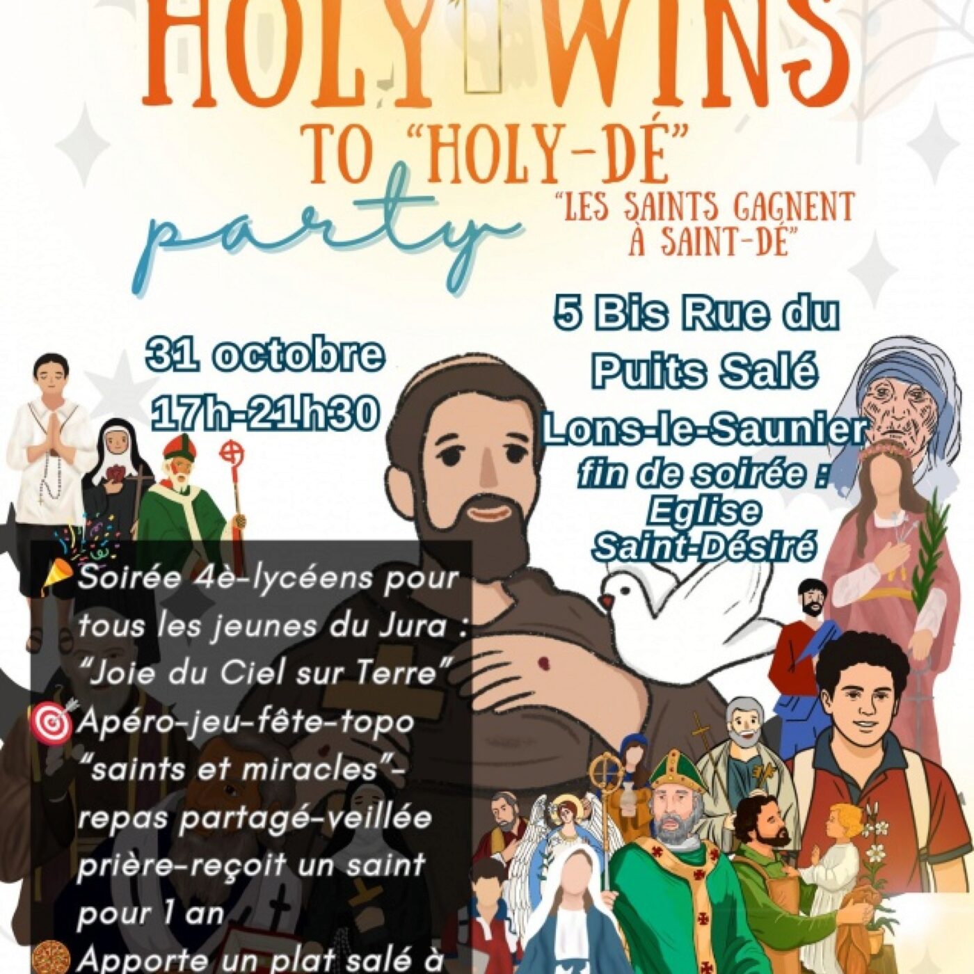La soirée "Holy wins !" à destination des jeunes à Lons-le-Saunier episode artwork
