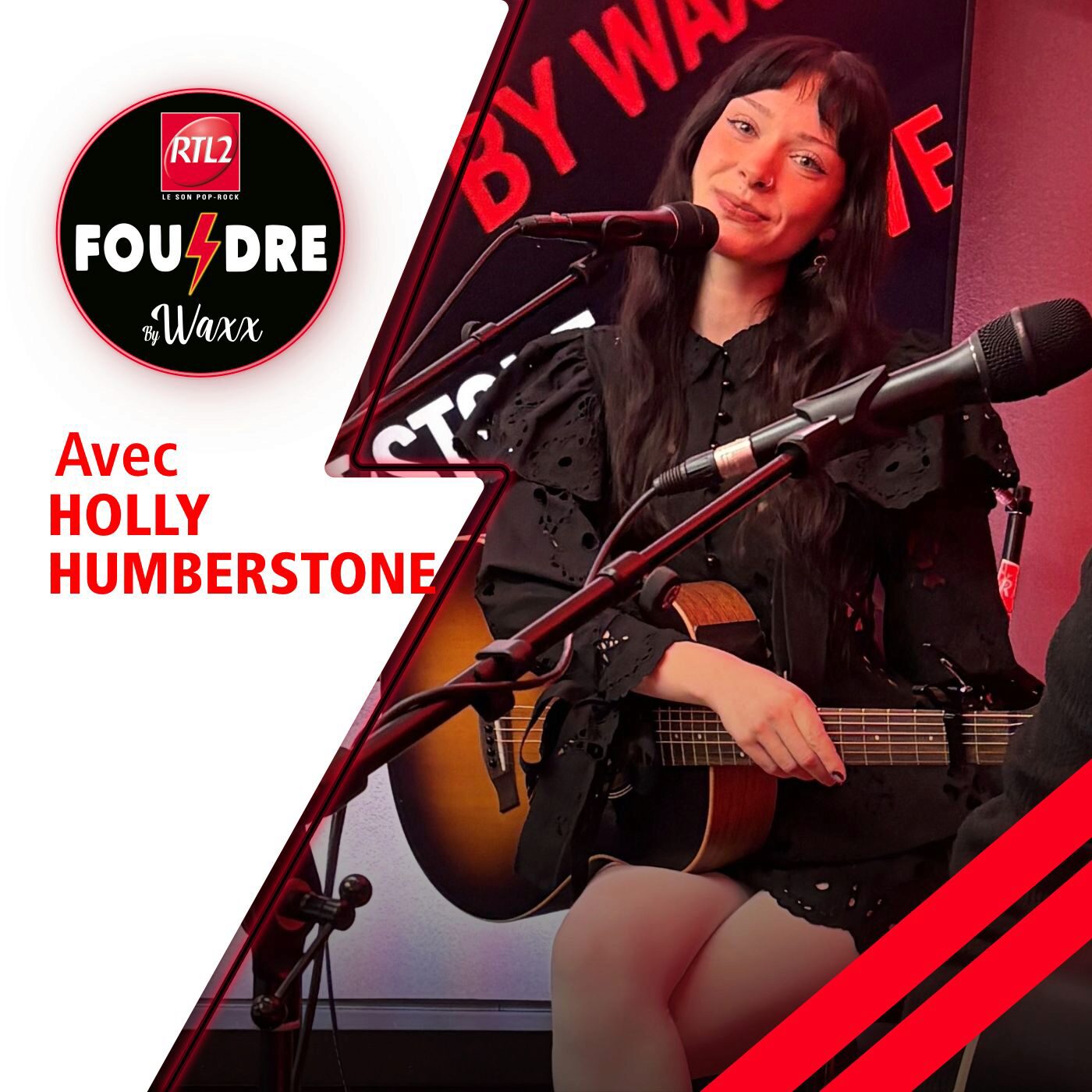 Holly Humberstone et Waxx reprennent "I'm Going Down" de Bruce Springsteen en live dans Foudre