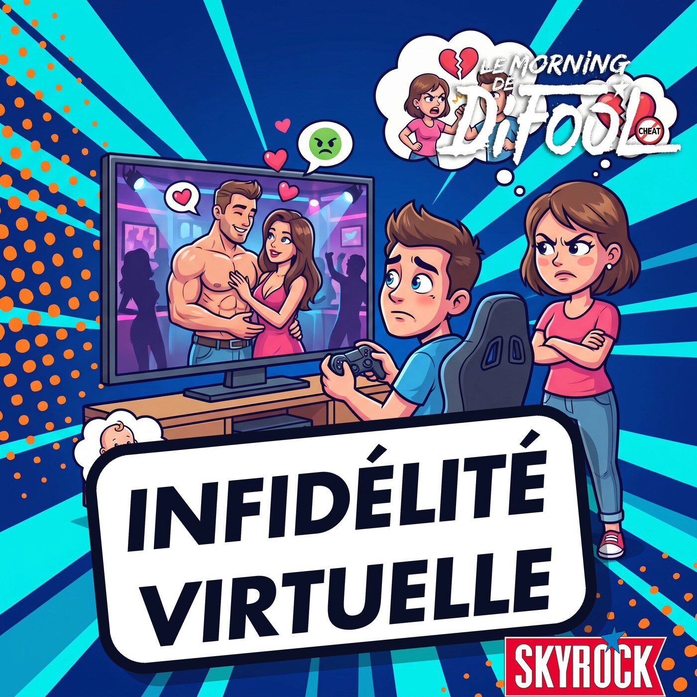 Jeux vidéo : embrouilles en couple et infidélité dans GTA 6 episode artwork