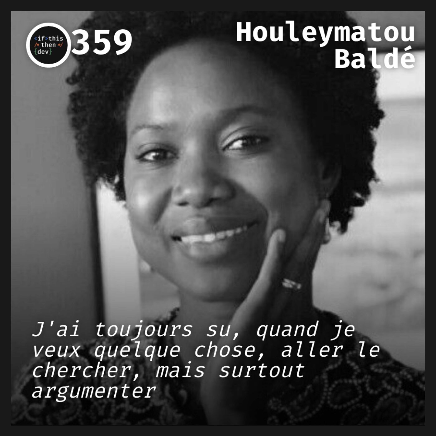episode cover #359.src - Devenir tech lead: Ne rien lâcher avec Houleymatou Baldé