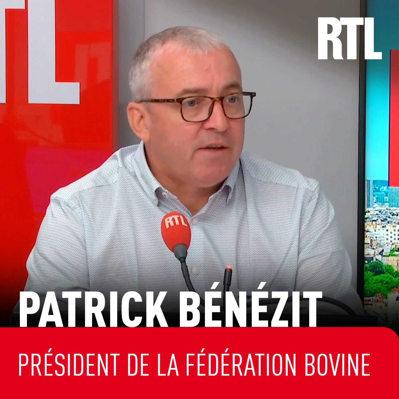 Patrick Bénézit, président de la Fédération nationale bovine, lance un appel au gouvernement et à la grande distribution après un été dévastateur