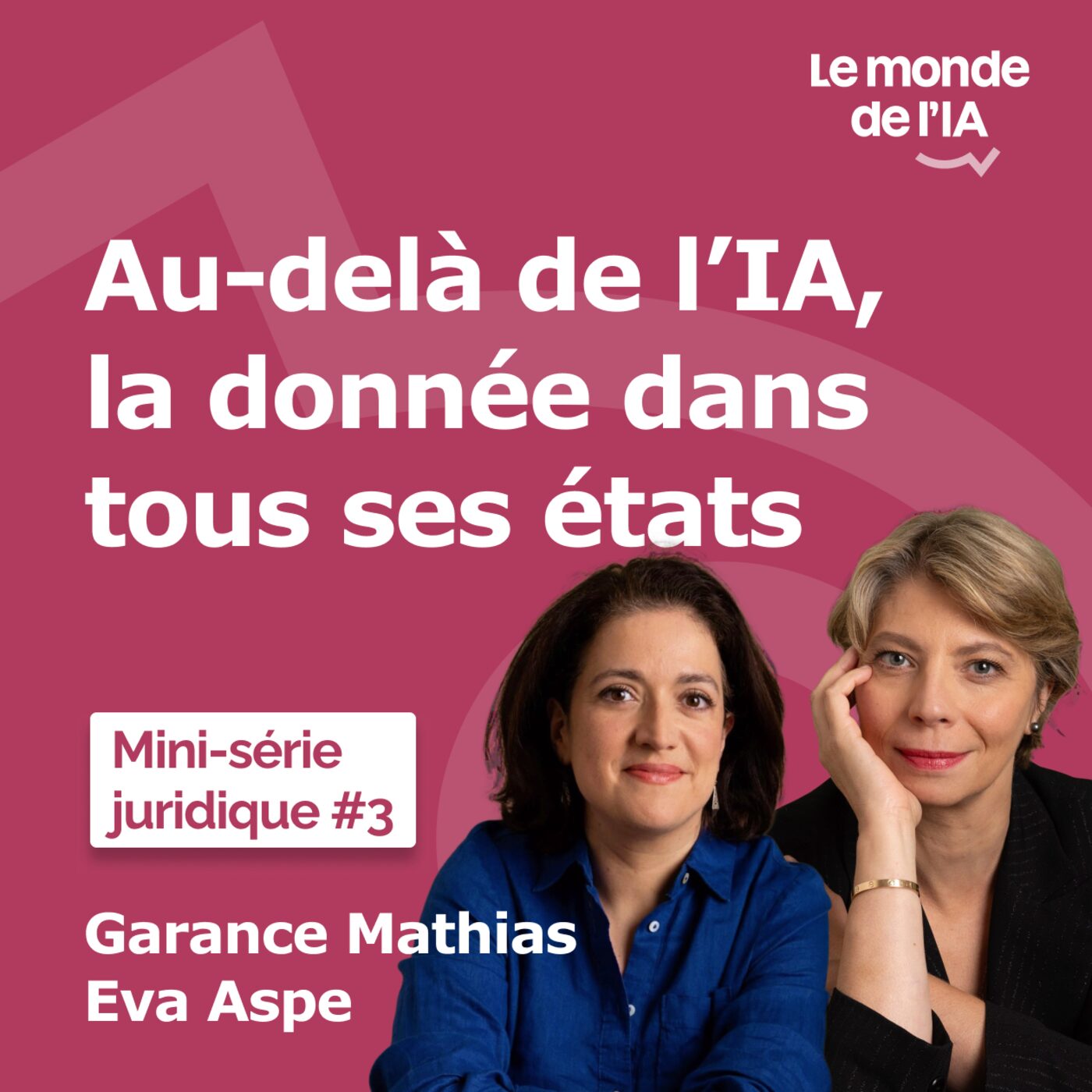 [Mini-série juridique #3] Au-delà de l’IA, la donnée dans tous ses états episode artwork