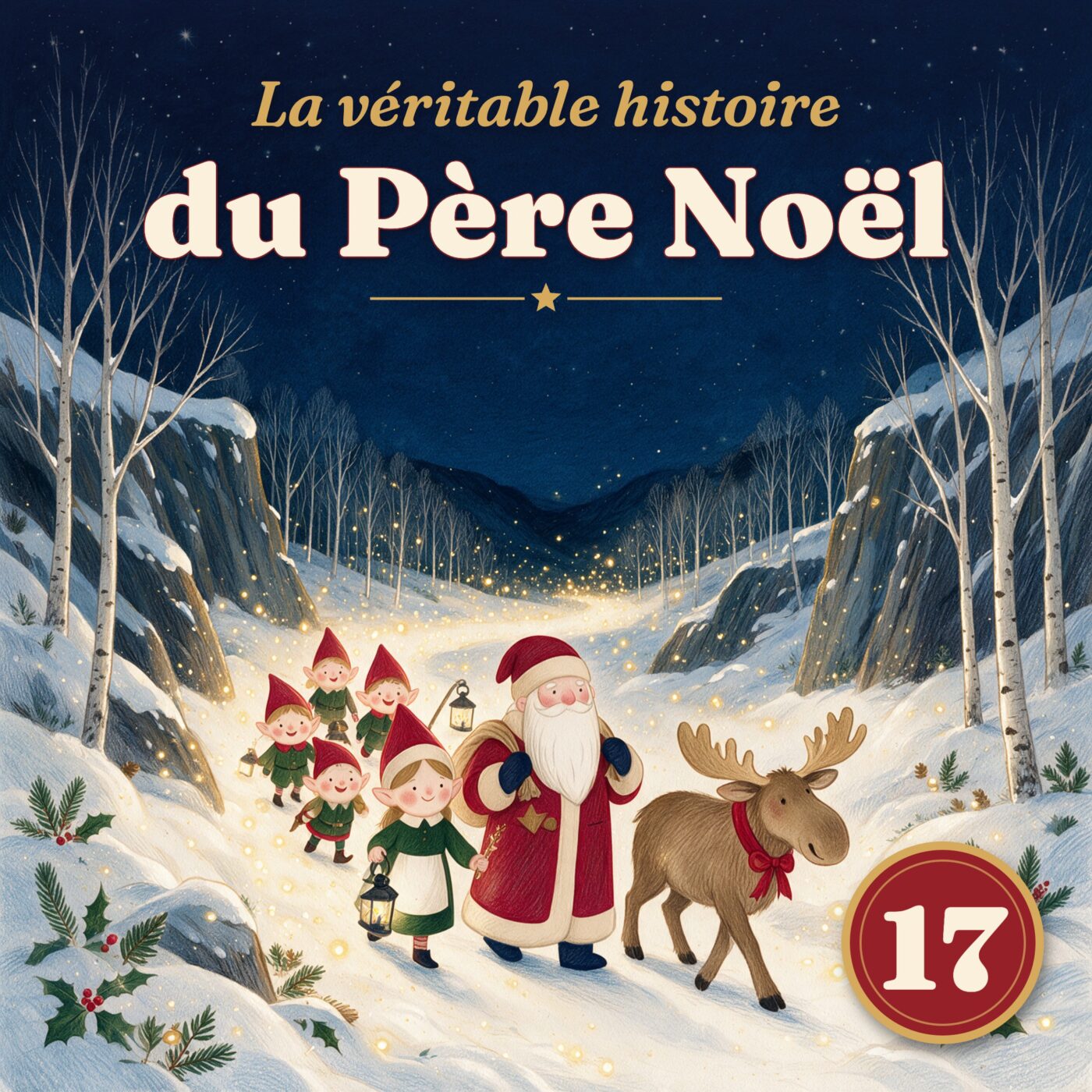 Couverture de 17 Décembre : L'histoire vraie du Père Noël !