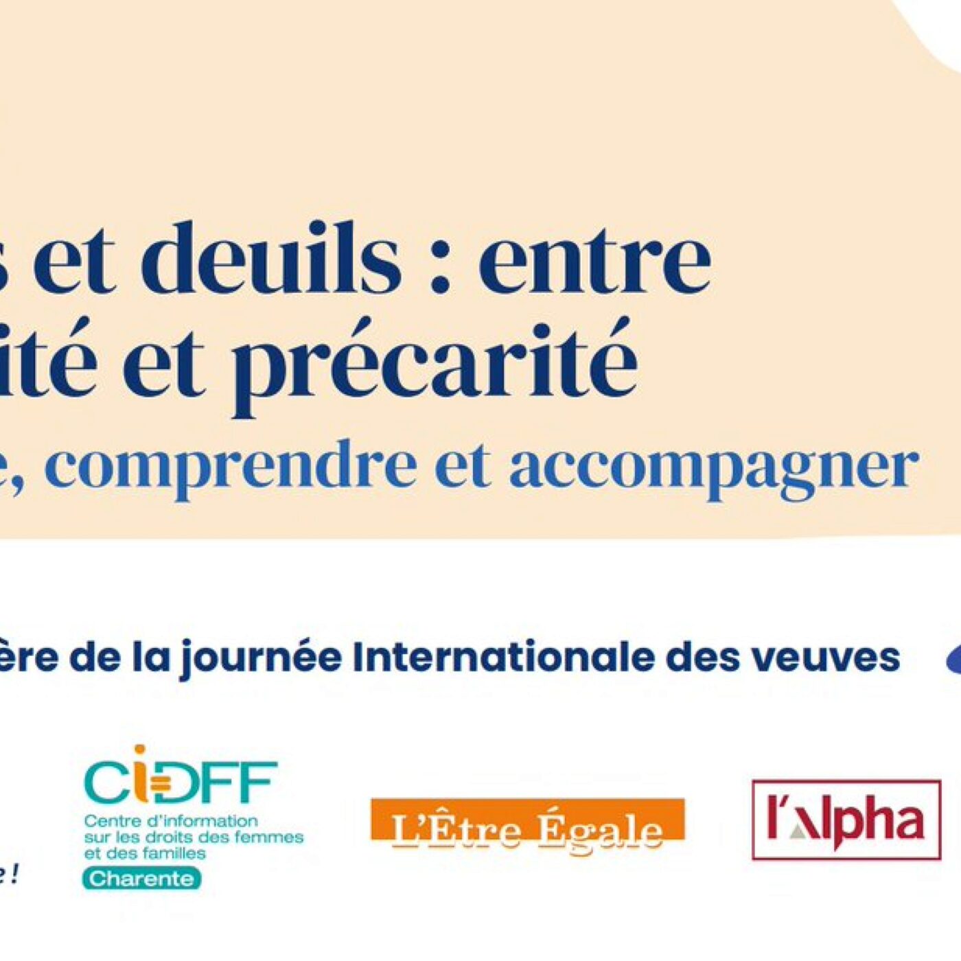 Conférences et échanges : "femmes et deuils : entre invisibilité et précarité" episode artwork