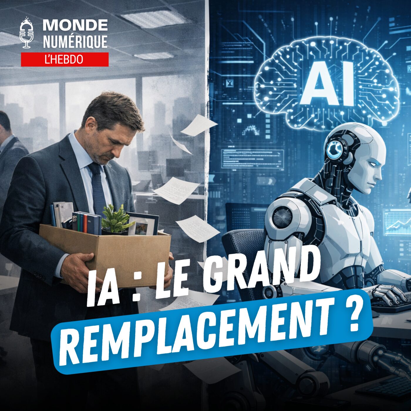 📆 L'HEBDO 21/03 - L’IA menace les cols blancs, c'est grave ou pas ? 
