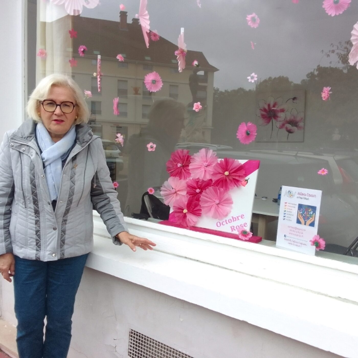 Christiane Paris : "Octobre rose" au cœur de l’action en Pays Vitryat