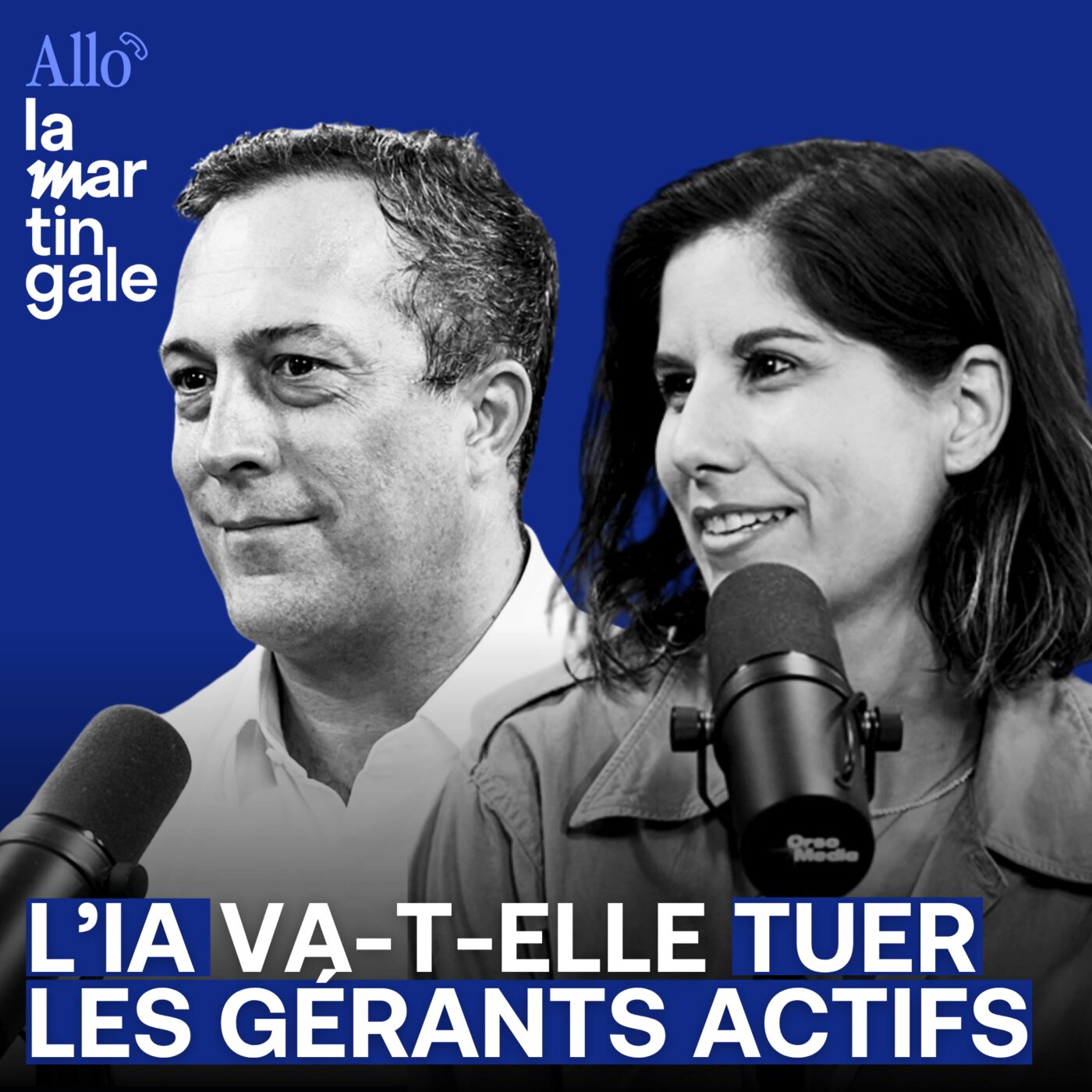 L'IA aura-t-elle la peau des gérants et des journalistes financiers ? - Allo La Martingale #65 Episode cover