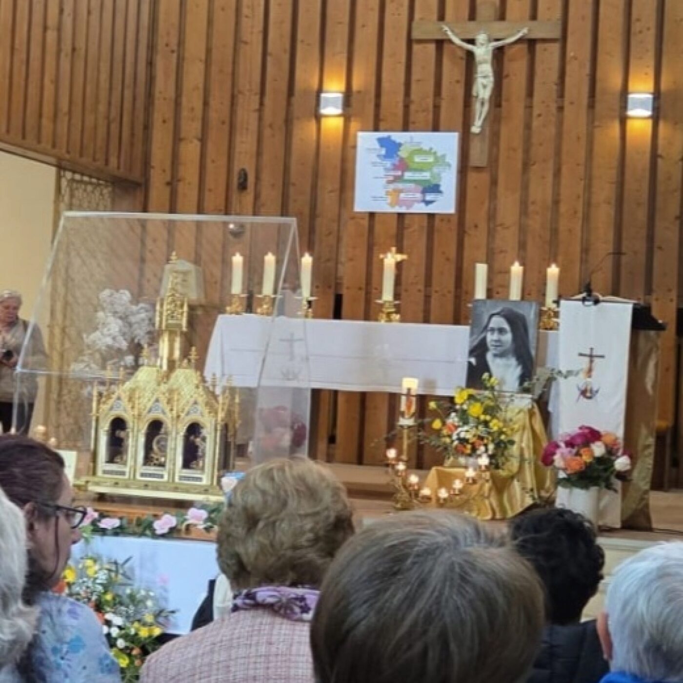 Thérèse visite le diocèse de la Nièvre