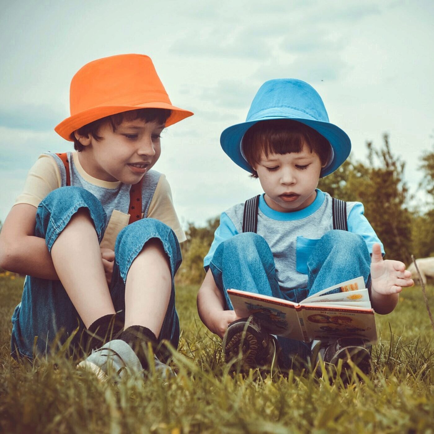 Les enfants au micro