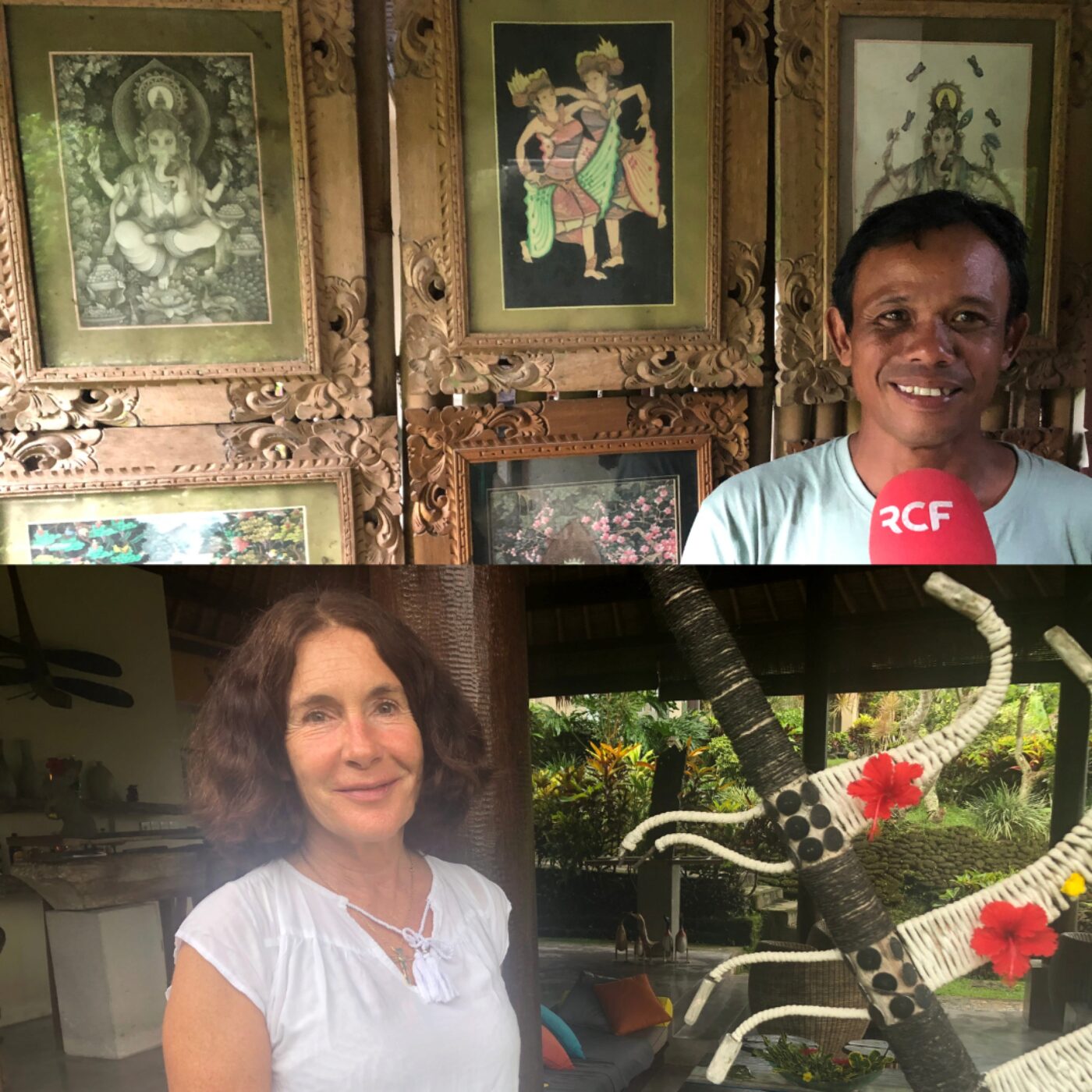 A Bali, Bienvenue chez Nyoman à Ubud et chez Sylvie à Sideman episode artwork